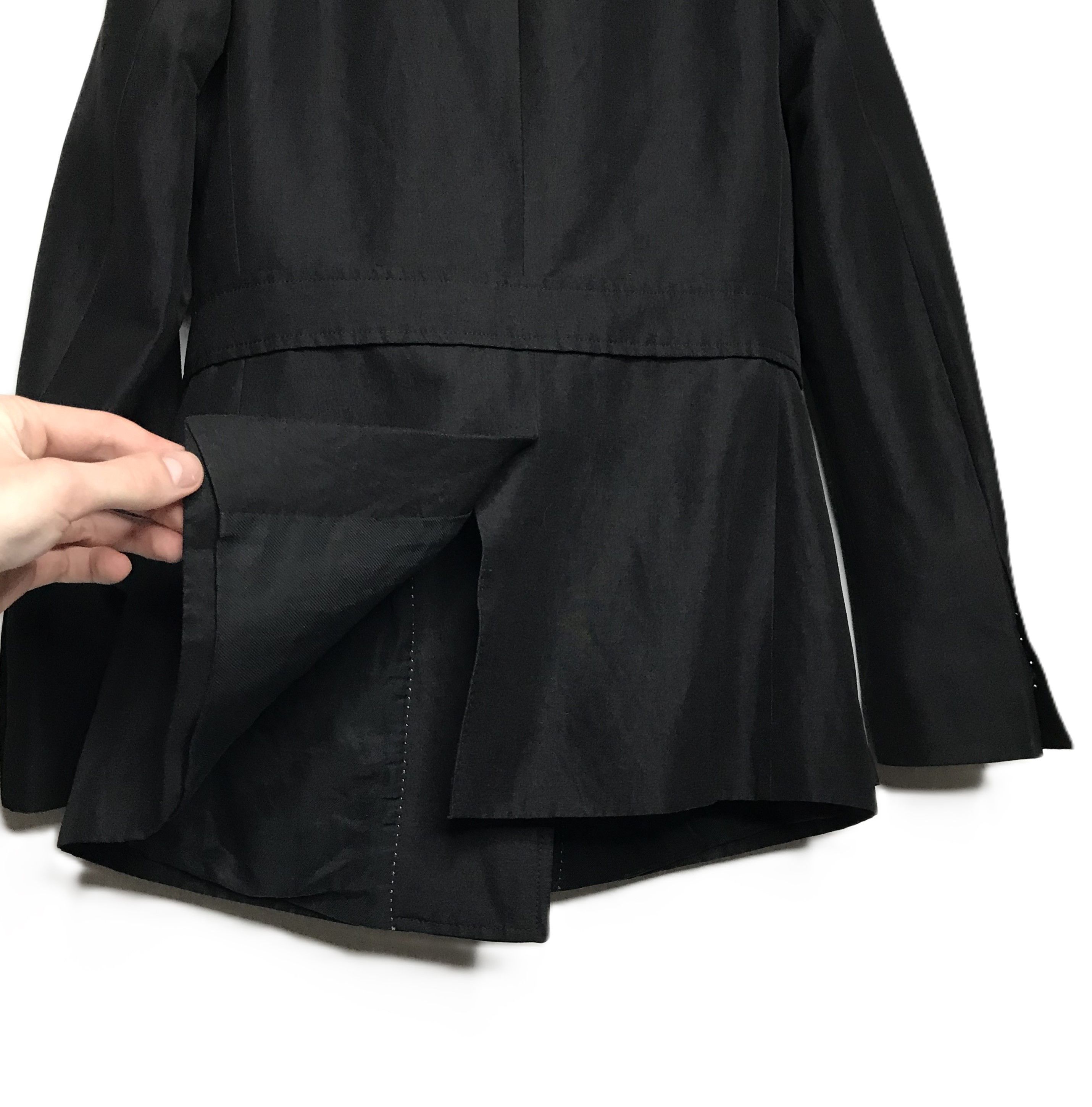 Dries Van Noten Dries Van Noten Women Single-Breasted Blazer Belt Black Size S / US 4 / IT 40 - 10 Thumbnail
