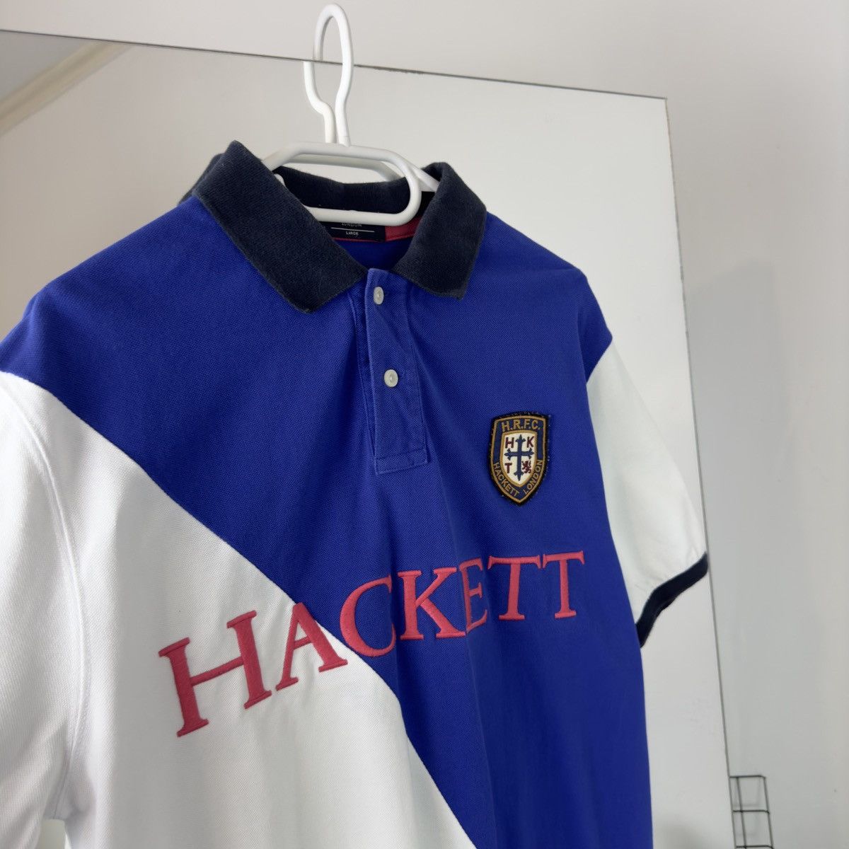 Hackett Rugby Hackett London Chief Keef Style Y2k Size US L / EU 52-54 / 3 - 2 Thumbnail