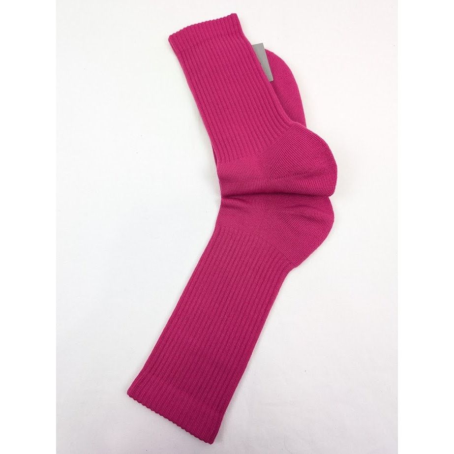 Balenciaga o1rshd1 Q: 2 / Size: L / B Tennis Sporty Socks in Pink Size ONE SIZE - 5 Thumbnail