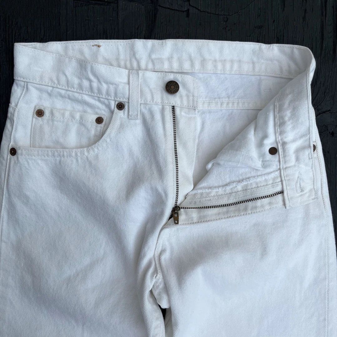Levi's × Vintage Levi’s 1980 80s 505 Vintage Denim Jeans USA Made W28 L34 Size 28" / US 6 / IT 42 - 3 Thumbnail