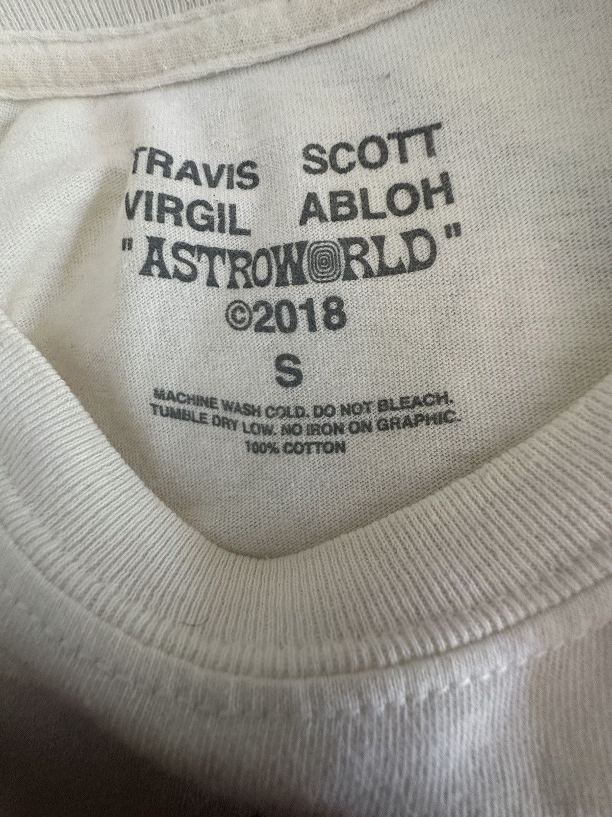 Travis Scott × Virgil Abloh Travis Scott x Virgil abloh Off-White size S Size US S / EU 44-46 / 1 - 4 Thumbnail