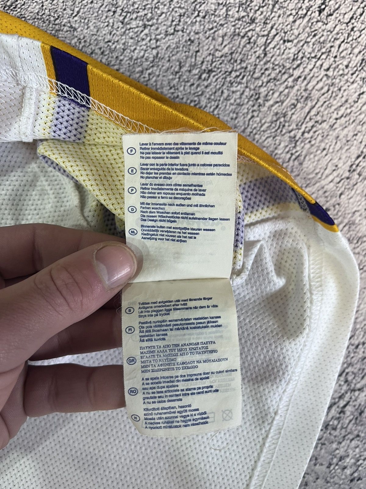 Champion × NBA Champion Los Angeles Lakers Kobe Bryant #24 Jersey Sleeves Size US S / EU 44-46 / 1 - 9 Thumbnail
