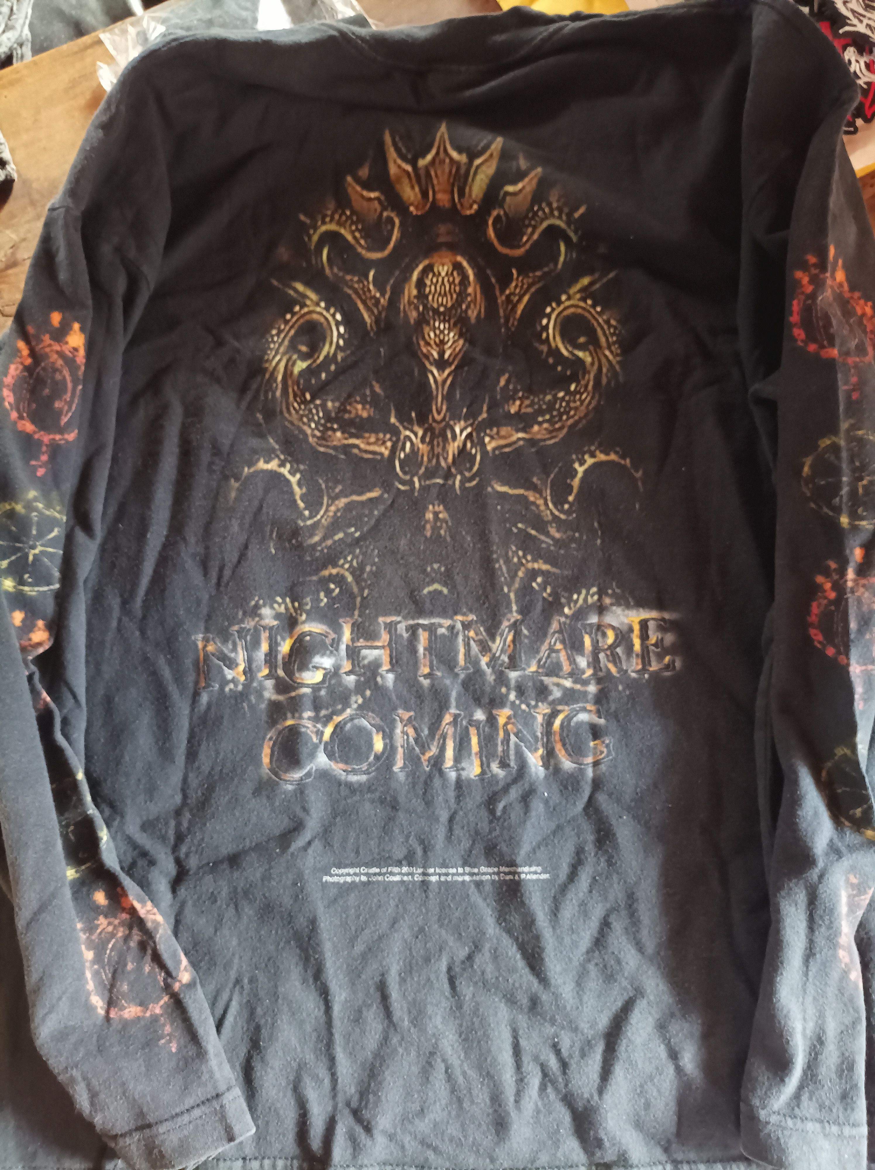 Vintage Cradle of Filth bitter suites succubi Size US XL / EU 56 / 4 - 4 Thumbnail