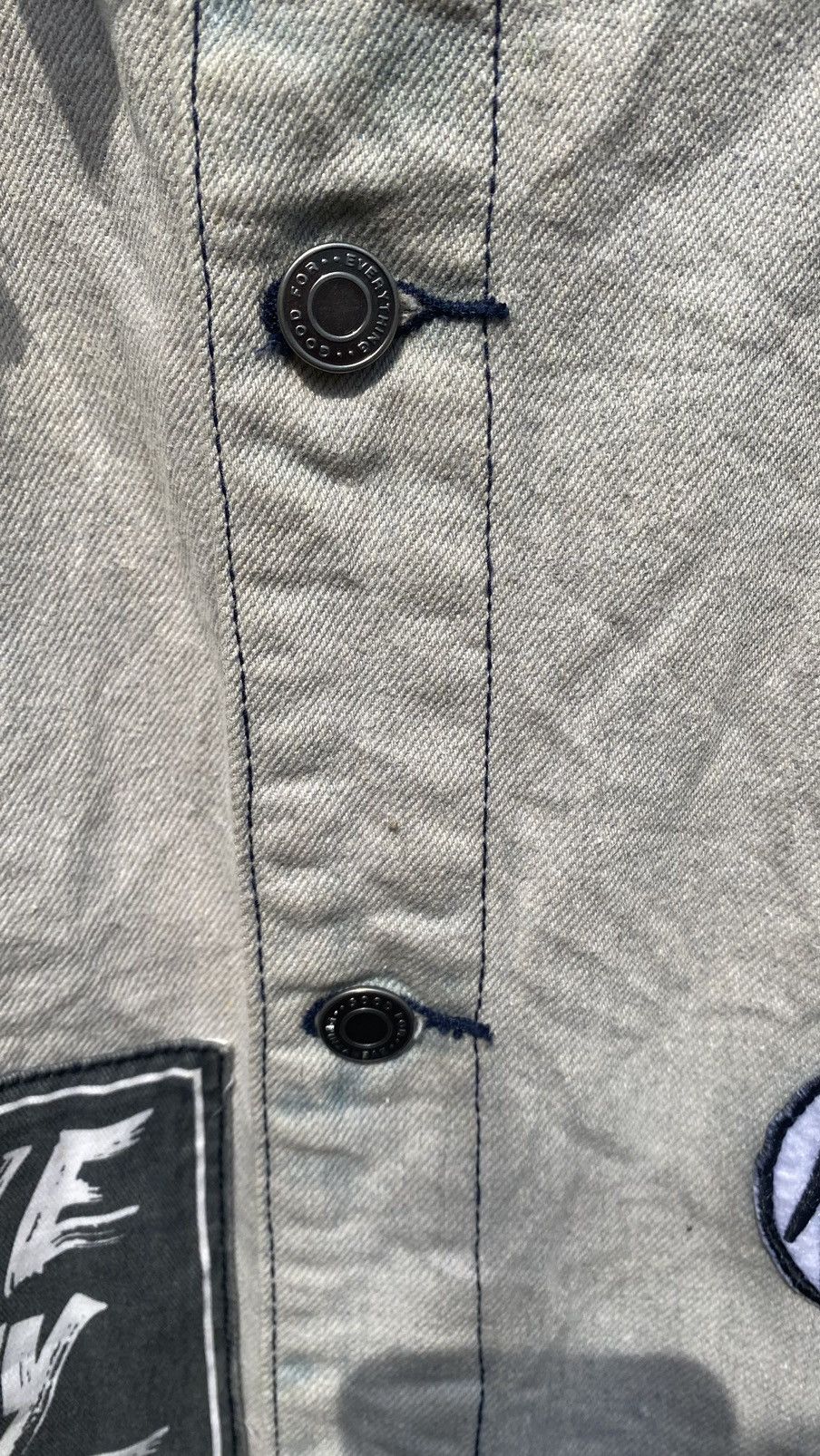 Japanese Brand Jungle Storm The Jolly Joker Tokyo Style Denim Jacket Size US L / EU 52-54 / 3 - 24 Thumbnail