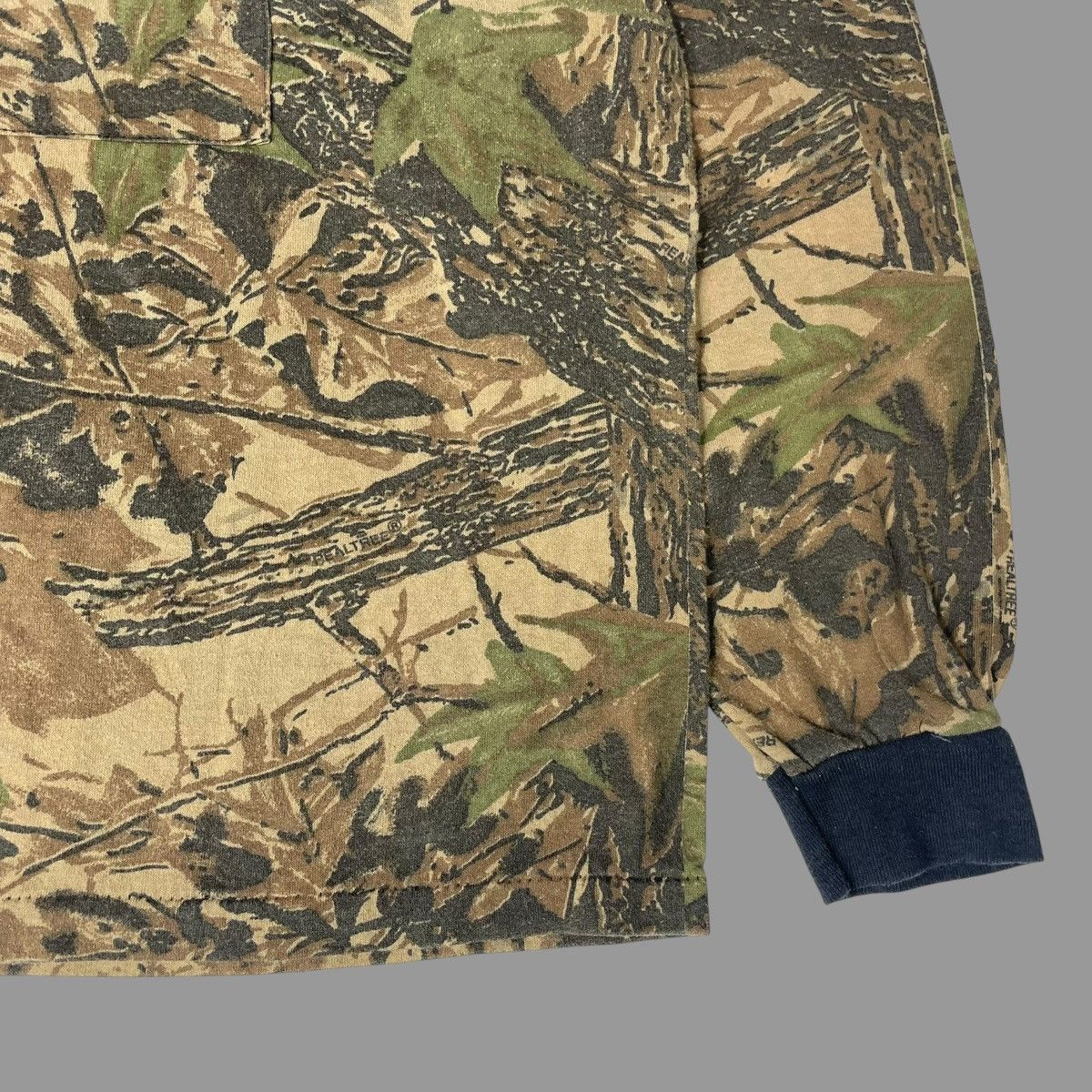 Vintage Vintage 90s long sleeve camo shirt Size US M / EU 48-50 / 2 - 3 Thumbnail