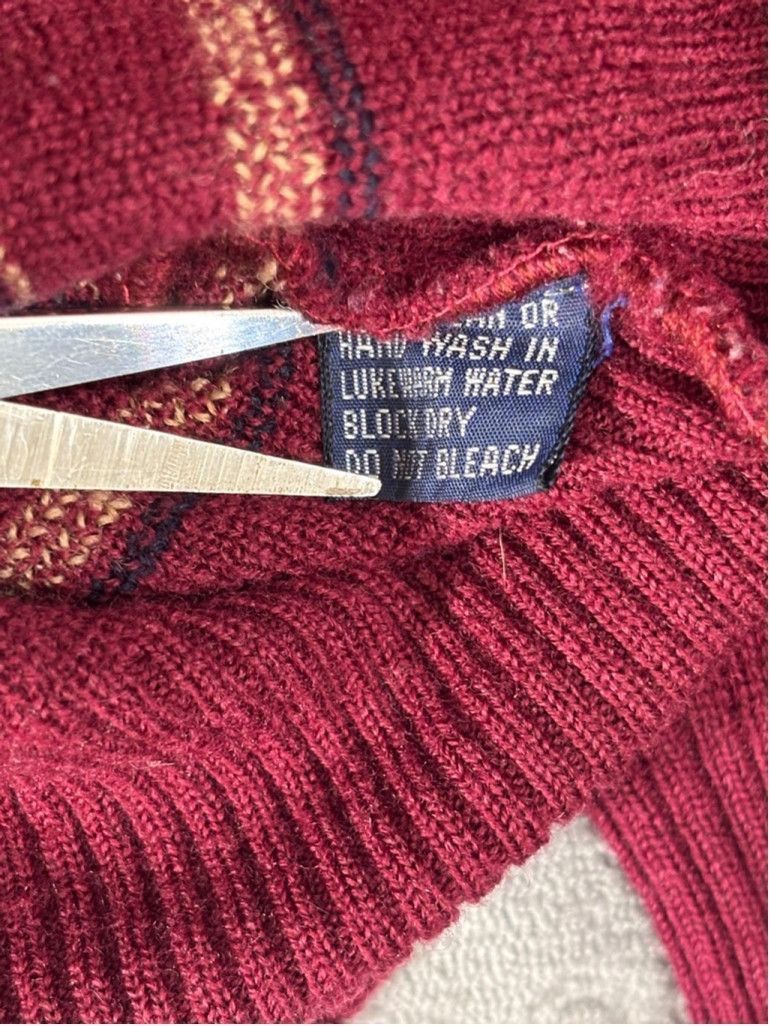 Nordstrom Boy’s Nordstrom Sweater Size L Red Beige Size US L / EU 52-54 / 3 - 7 Thumbnail