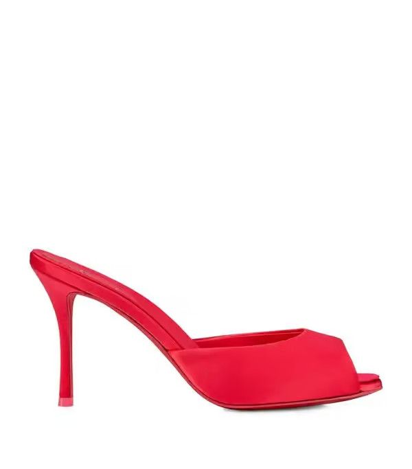 Christian Louboutin o1s1wg110325 Me Dolly 85 Venus in Red Size US 8 / IT 38 - 2 Thumbnail