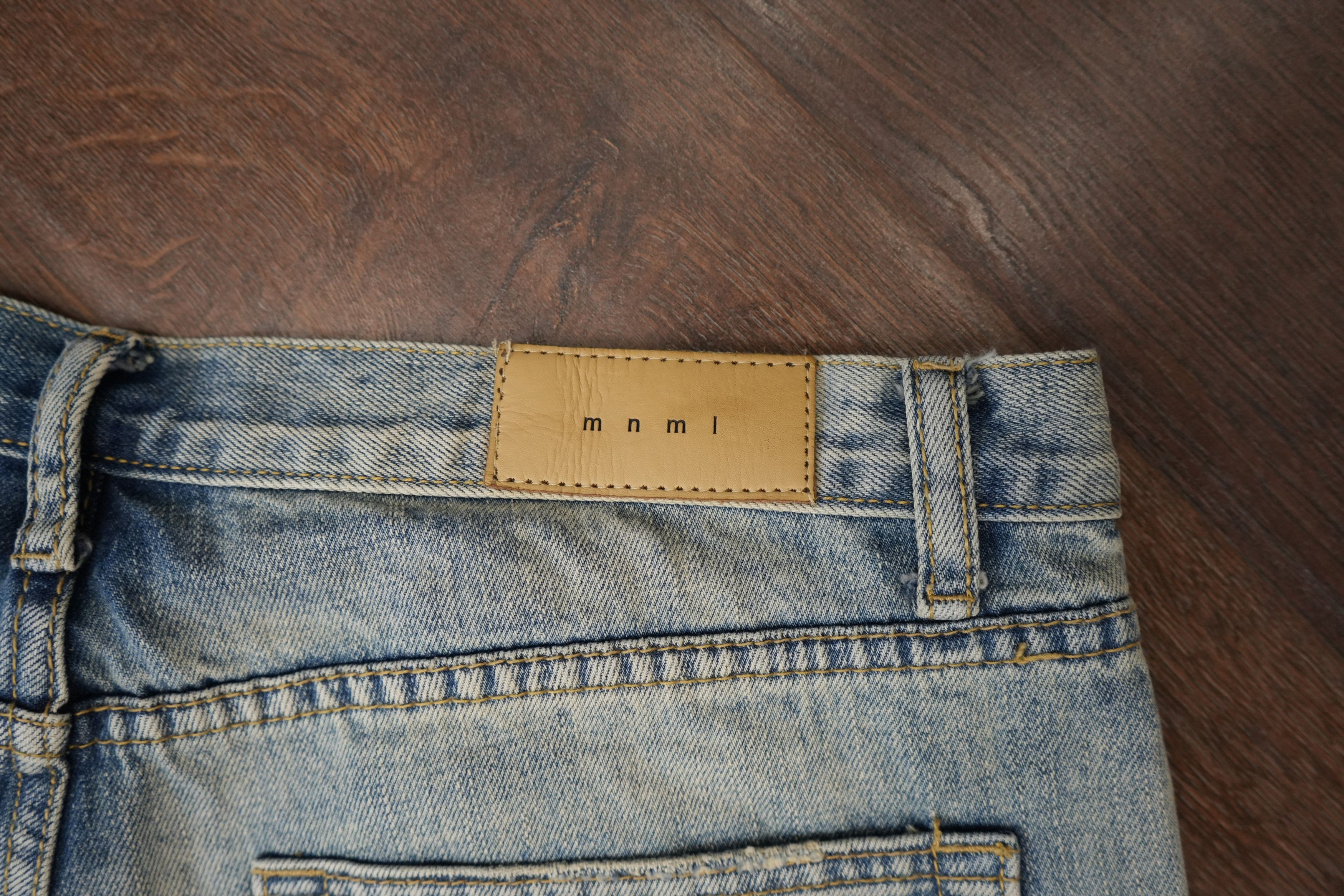 MNML MNML Light Wash Denim Size US 34 / EU 50 - 3 Thumbnail