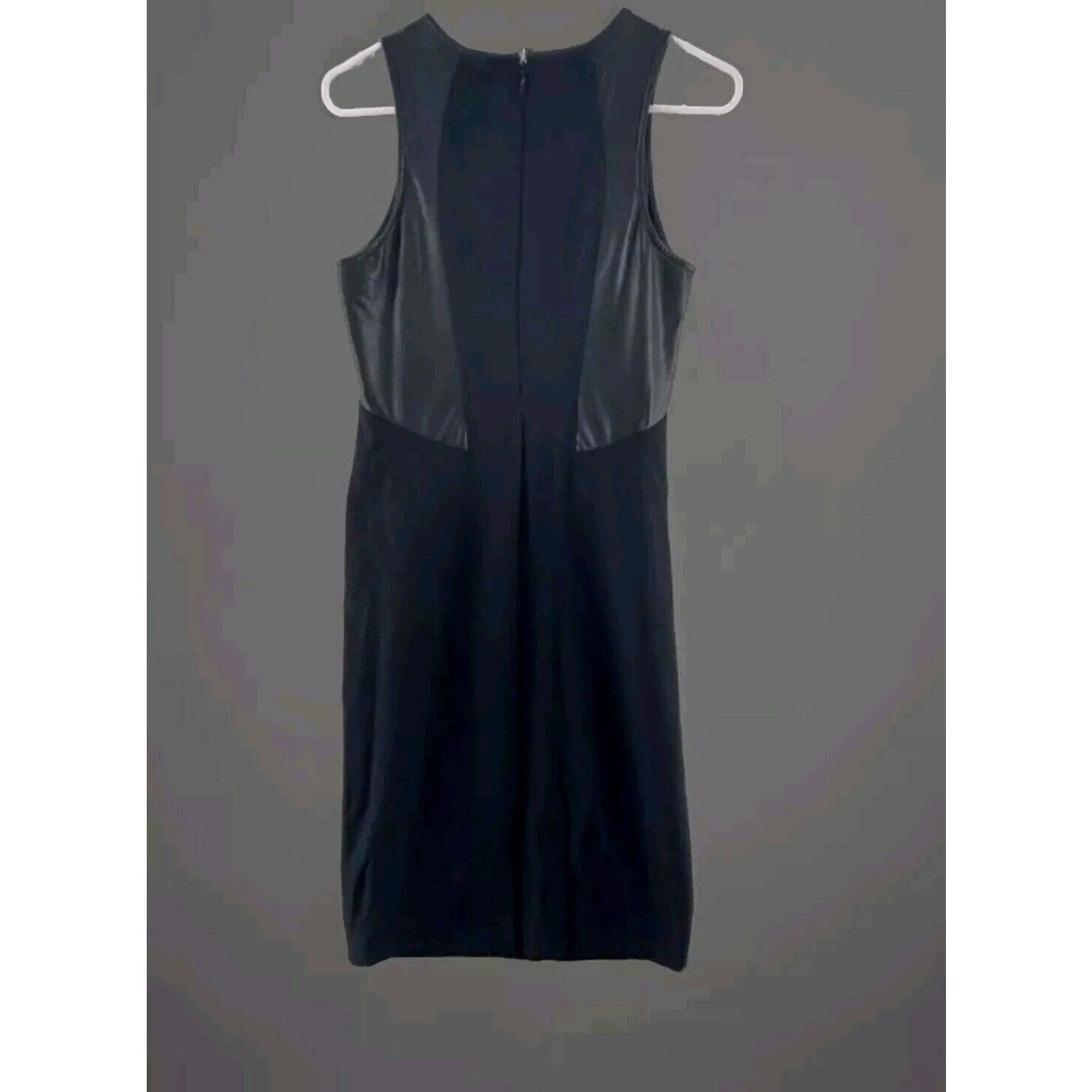 Athleta Athleta XS Night On The Town Ponte Dress Black Faux Vegan Size XS / US 0-2 / IT 36-38 - 16 Thumbnail