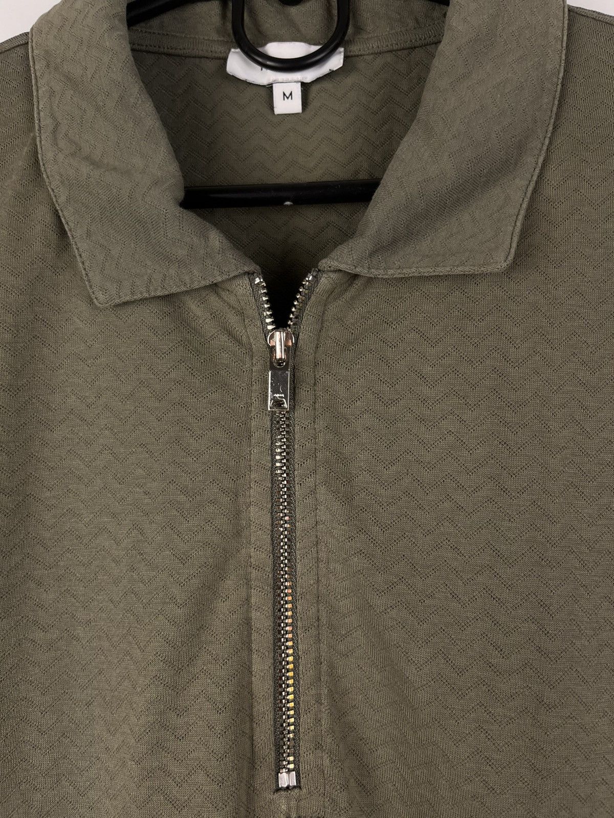Reiss Reiss Jack Classic Style 1/4 Zip Cotton Polo Size US M / EU 48-50 / 2 - 5 Thumbnail