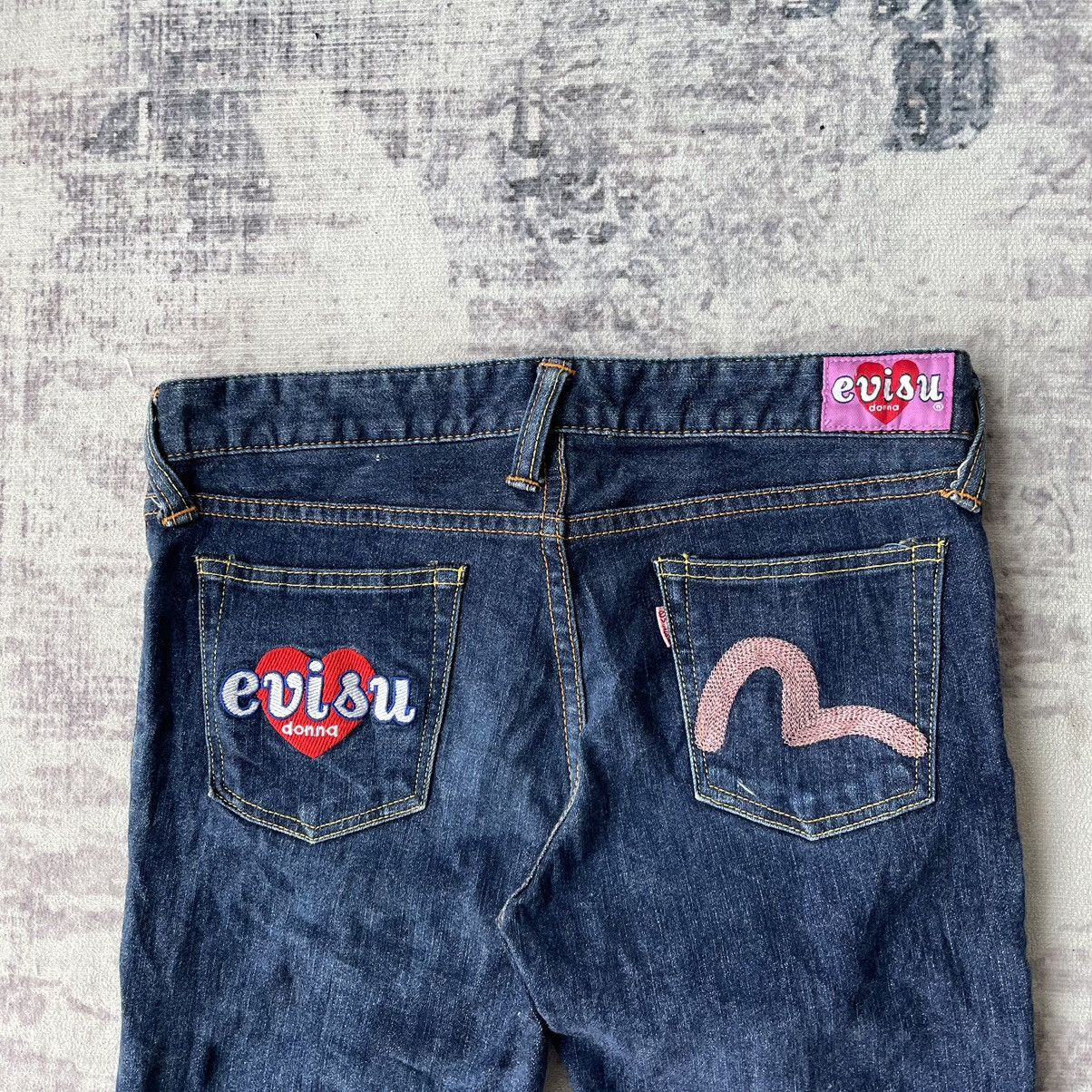 Evisu Vintage Evisu Donna Punk Flare Denim Size 27" / US 4 / IT 40 - 3 Thumbnail