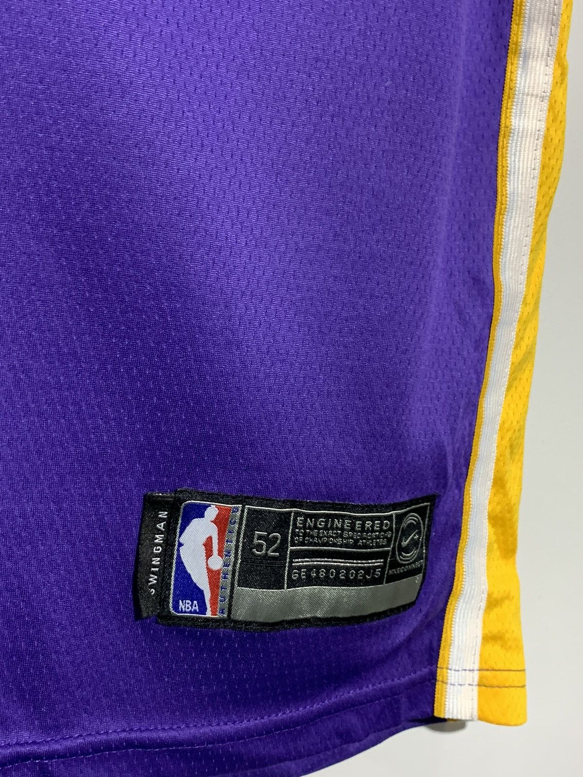 NBA #23 James Lakers Nike Y2k Streetwear NBA Basketball Jersey Size US XL / EU 56 / 4 - 7 Thumbnail