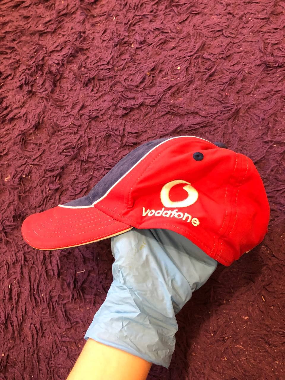 Vintage England Cricket team CAP Admiral Vodafone Size ONE SIZE - 6 Thumbnail