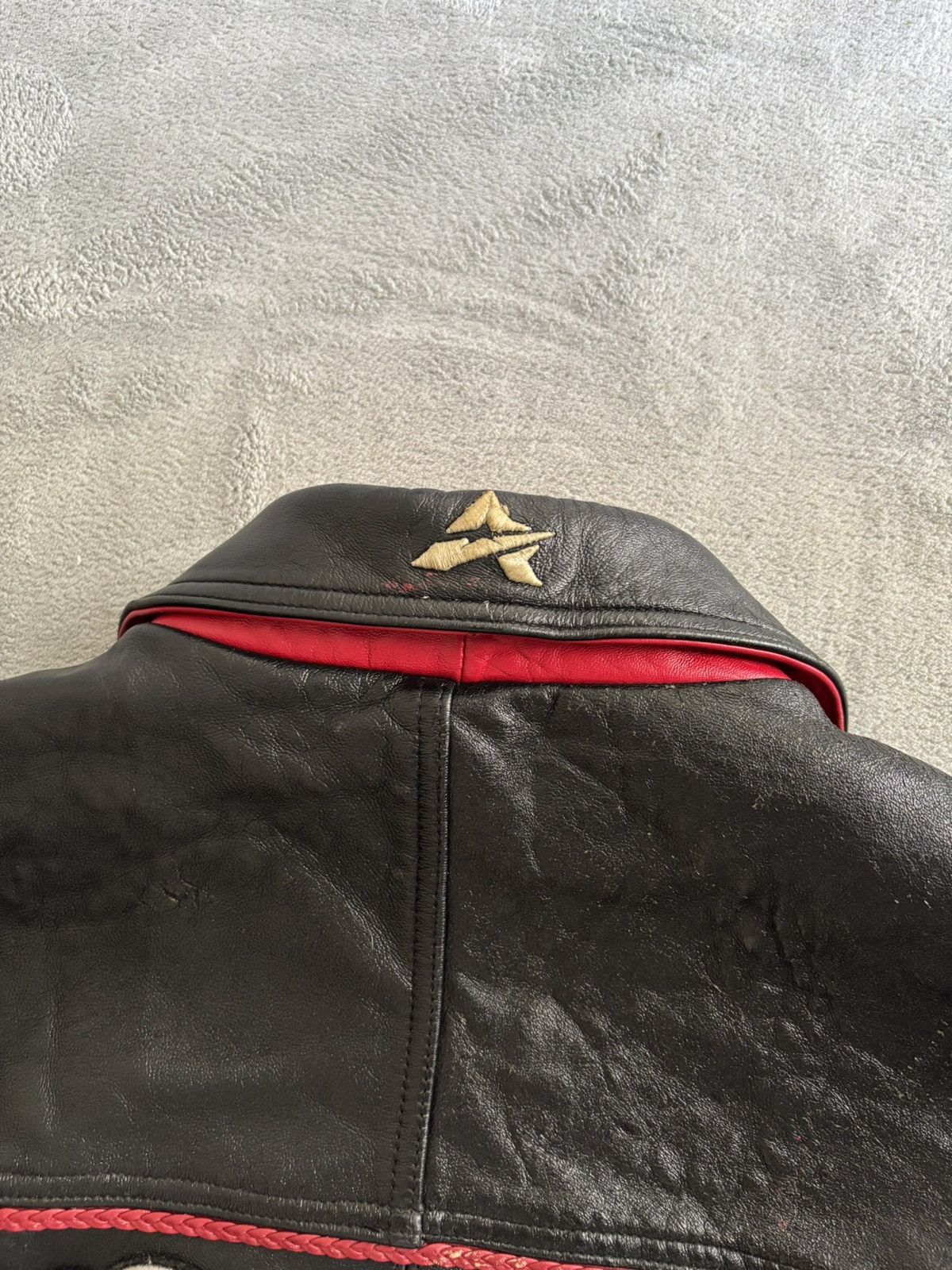 Avirex × Vintage Avirex Gambler’s Club King Casino Leather Jacket 80s Size US XXL / EU 58 / 5 - 13 Thumbnail