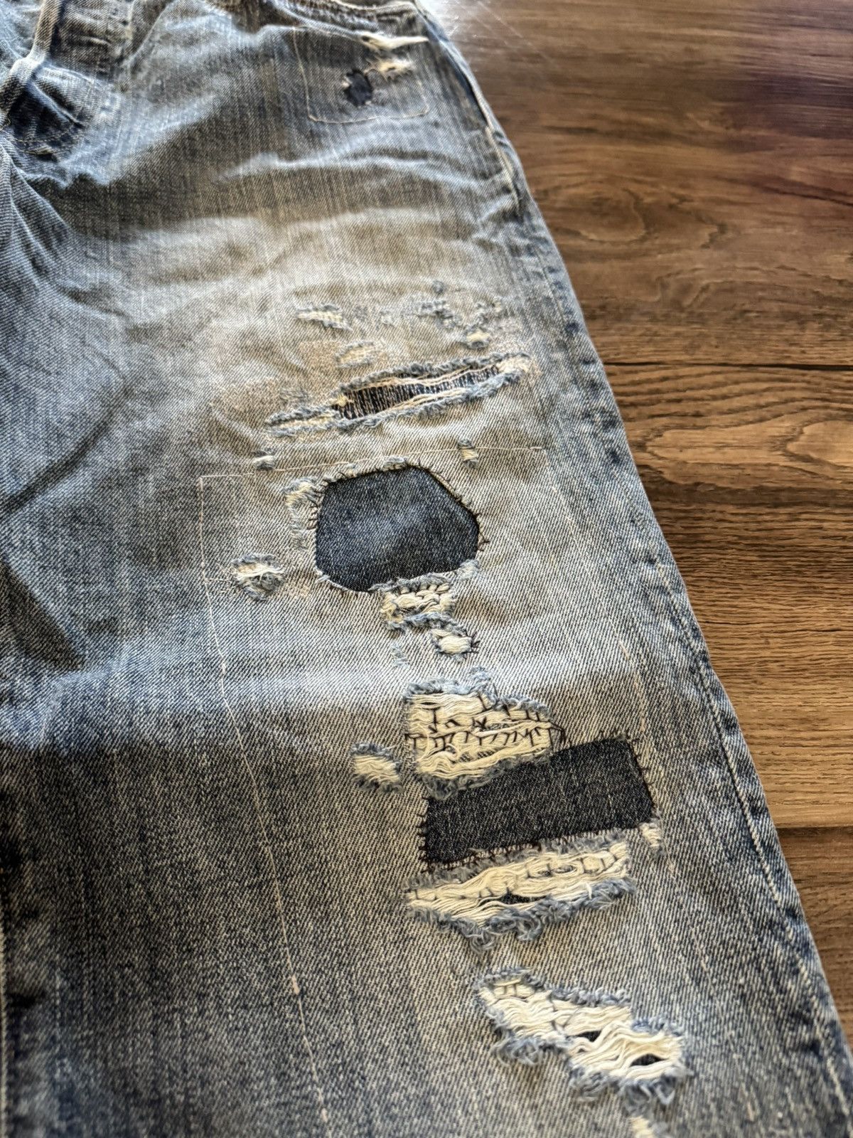 Polo Ralph Lauren Polo Ralph Lauren Distressed Denim Size US 30 / EU 46 - 3 Thumbnail