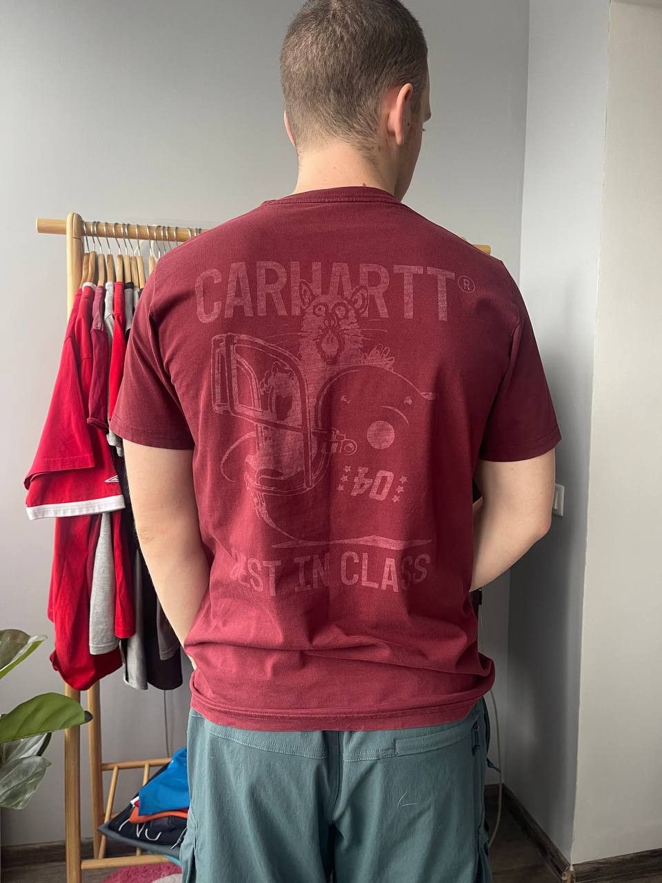 Carhartt × Streetwear × Vintage carhartt rare hype big logo tee Size US M / EU 48-50 / 2 - 1 Thumbnail