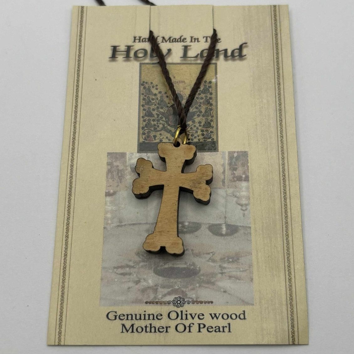 Other Western Cross Mother Of Pearl Necklace Size ONE SIZE - 4 Thumbnail