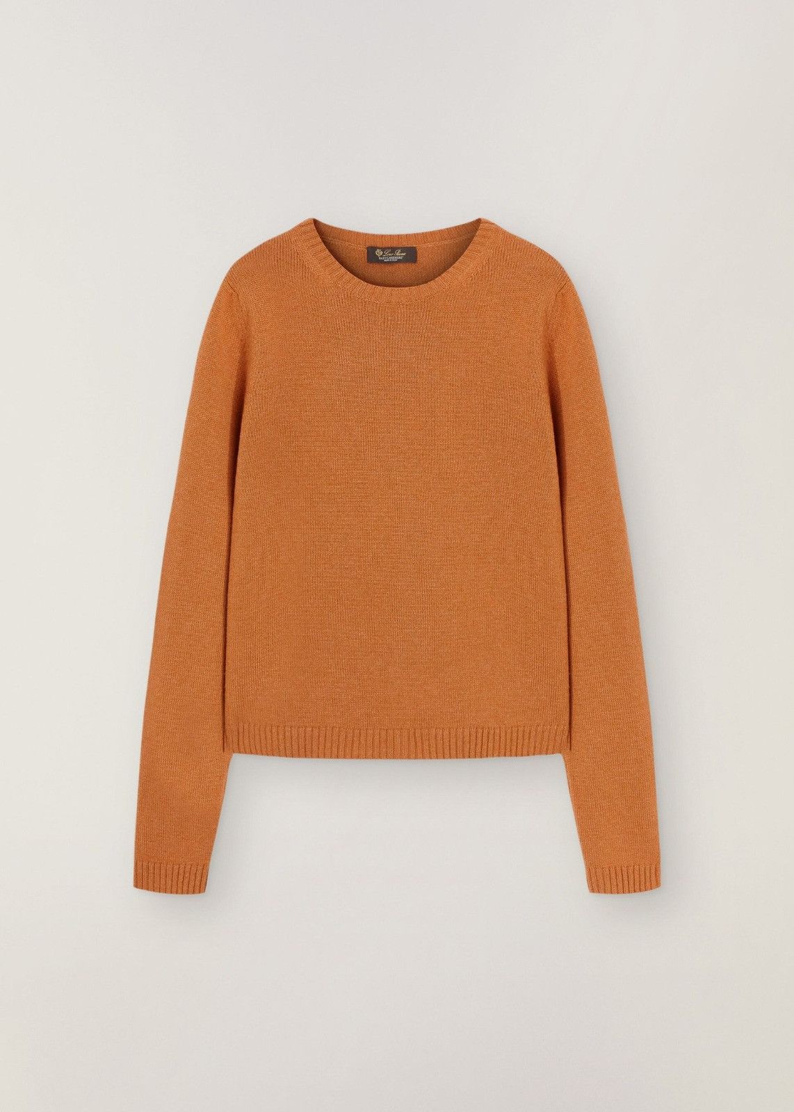 Loro Piana o1srvl11e0125 Parksville Crewneck Sweater in Orange Size M / US 6-8 / IT 42-44 - 1 Thumbnail