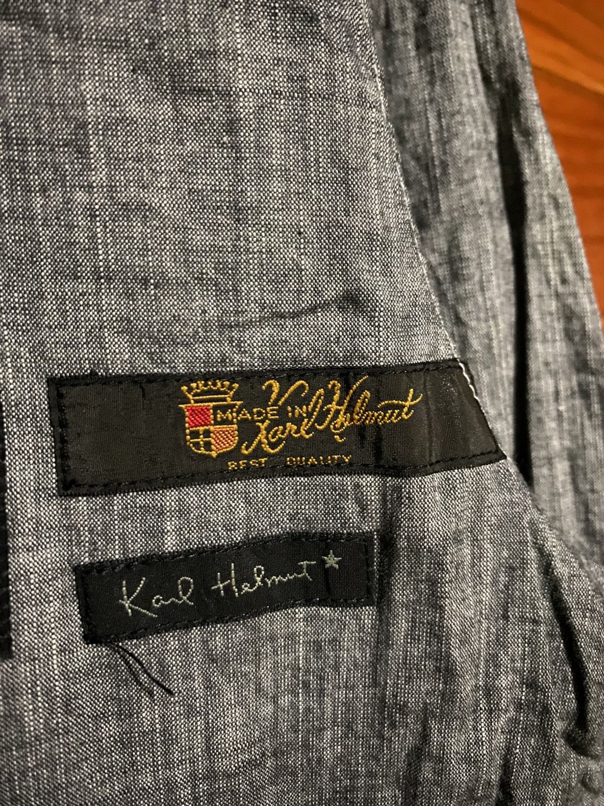 Karl Helmut Vintage Karl Helmut Patchwork Embroidered Jacket – Harajuku Size US S / EU 44-46 / 1 - 6 Thumbnail