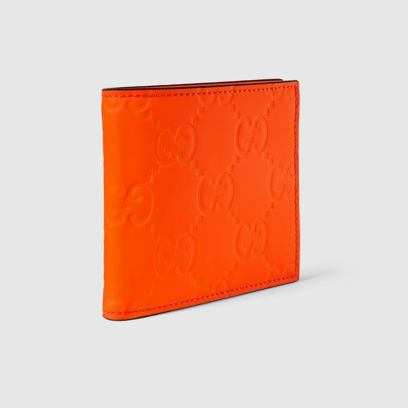 Gucci oc11z1225 Size: OS / GG Rubber Effect Bi Fold Wallet Size ONE SIZE - 2 Thumbnail