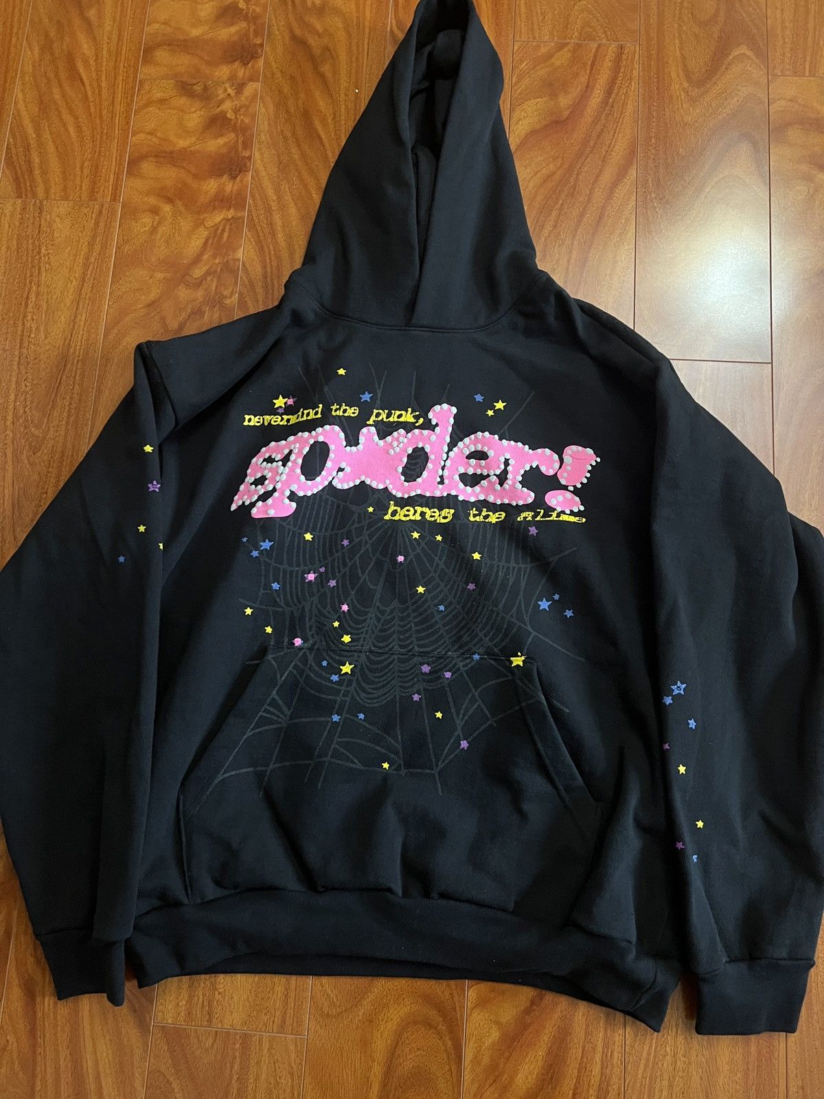 image of Spider Worldwide Sp5Der V2 Hoodie in Black, Men's (Size XL)