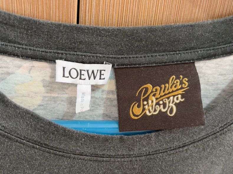 Loewe LOEWE Paula series parrot print black short sleeve T-shirt Size L / US 10 / IT 46 - 3 Thumbnail