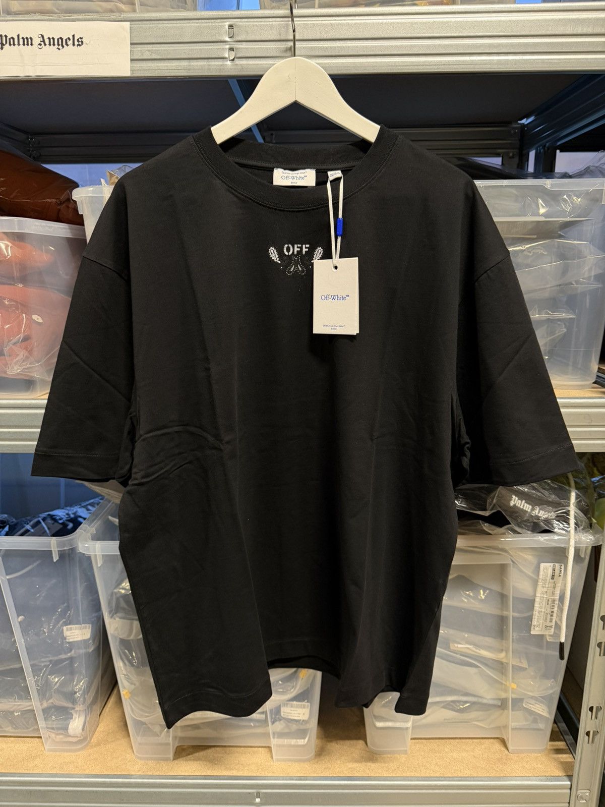 Off-White Off-White Bandana Arrow T-Shirt NEW 550$ Size US S / EU 44-46 / 1 - 2 Thumbnail