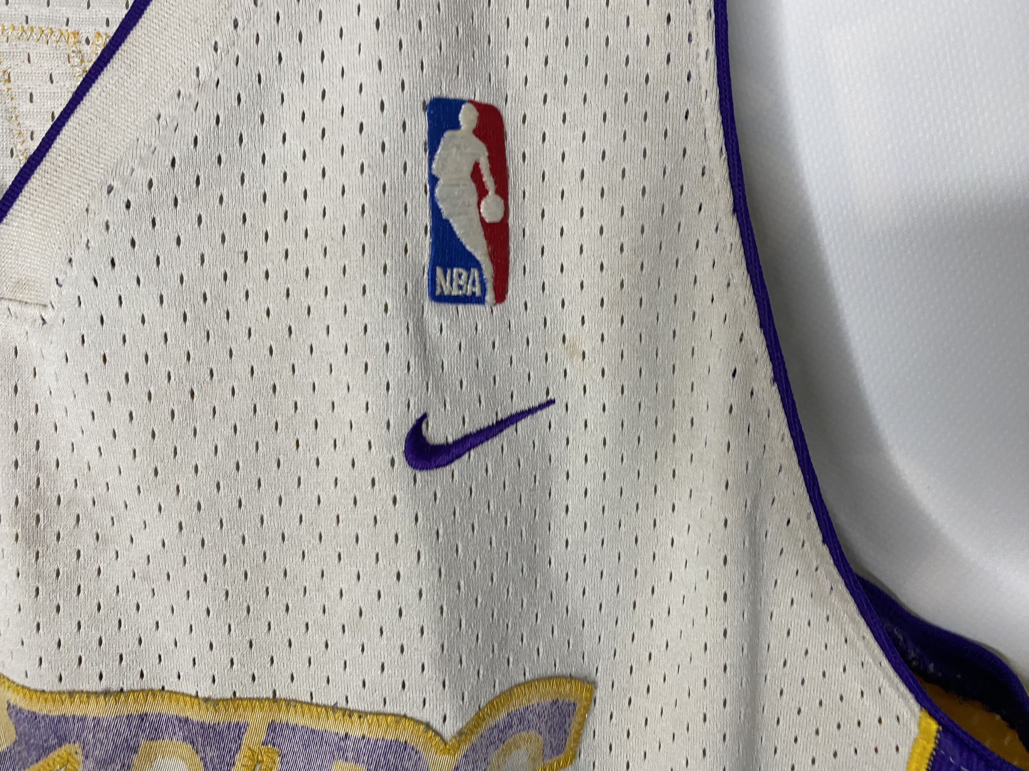 NBA × Nike BRYANT #8 LOS ANGELES LAKERS NBA BASKETBALL SHIRT JERSEY Size US L / EU 52-54 / 3 - 5 Thumbnail