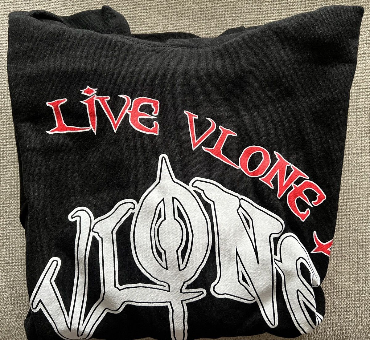 Vlone Vlone Authentic Black Hoodie Limited Addition Size XXL Size US XXL / EU 58 / 5 - 1 Thumbnail