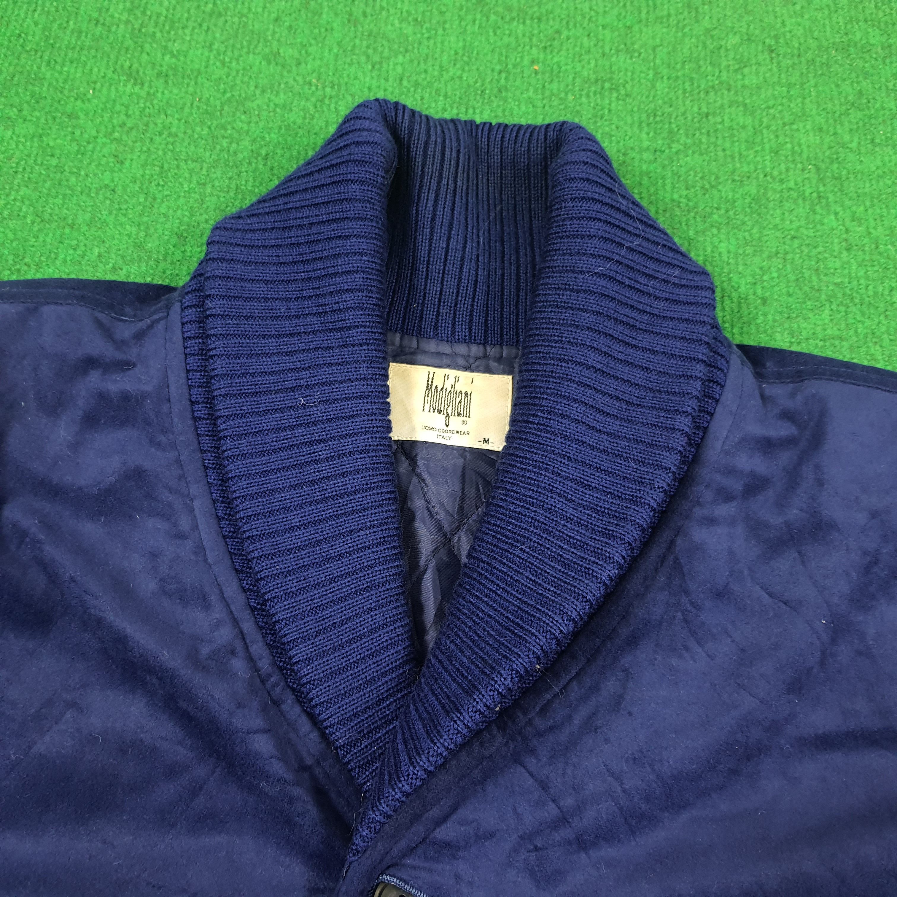 Other Vintage Modigliani Italian Designer Knitted Jacket Size US XL / EU 56 / 4 - 4 Thumbnail