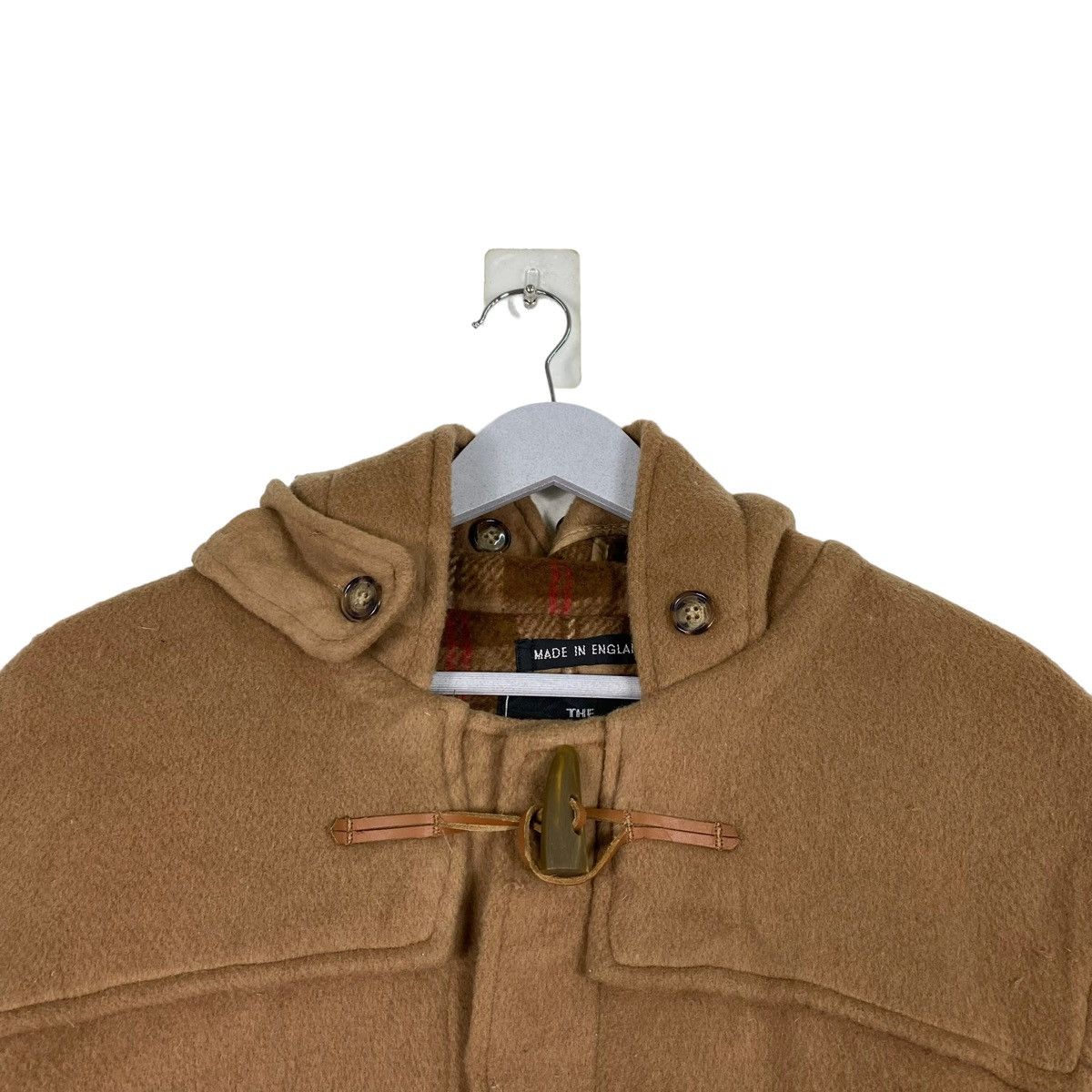 Gloverall 💥GLOVERALL DUFFLE COAT TARTAN WOOL JACKET Size US L / EU 52-54 / 3 - 5 Thumbnail