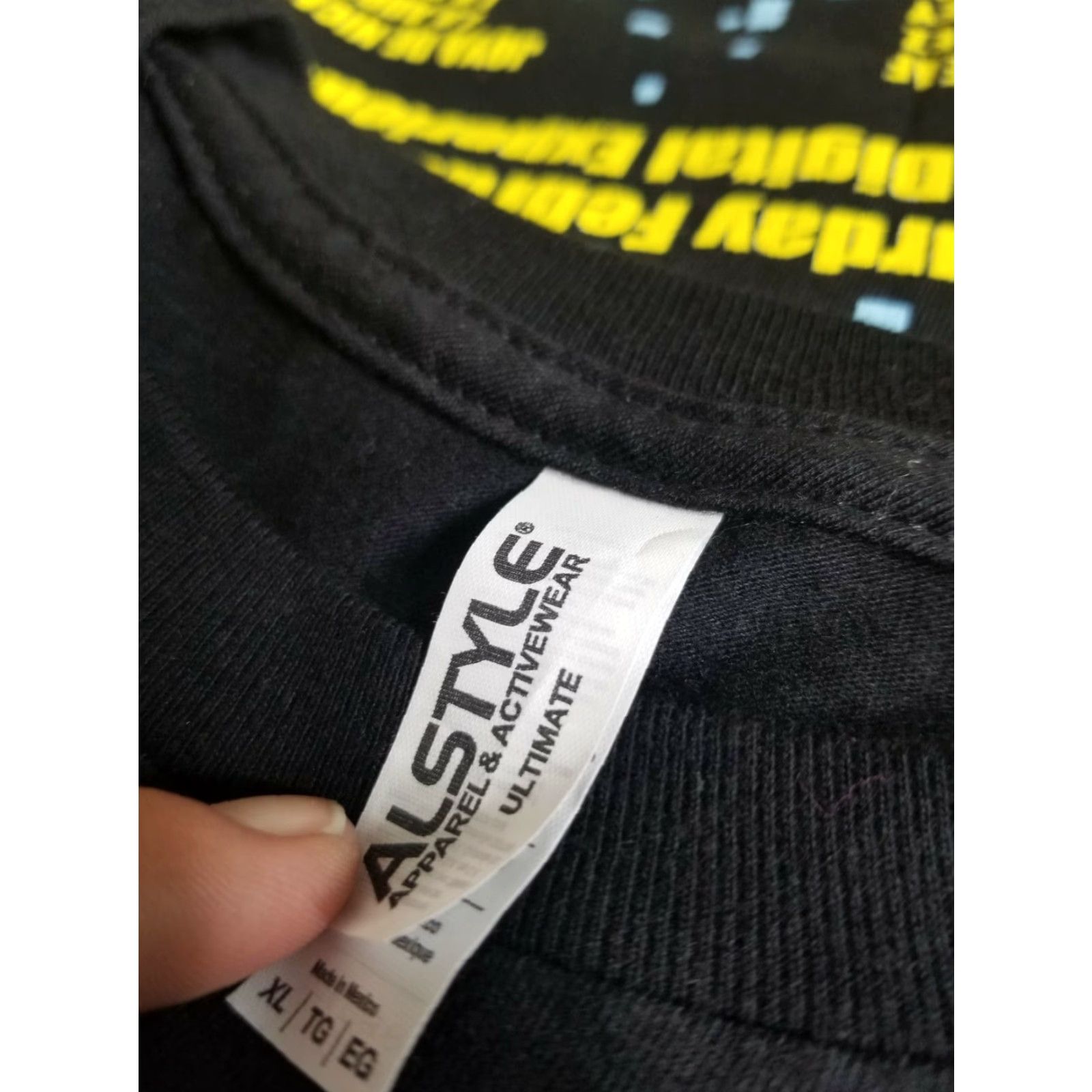 THE GREAT The Great Smoke Inn 2021 Digital Experience Cigars T Shirt XL Black Double Sided Mens Size US XL / EU 56 / 4 - 4 Thumbnail