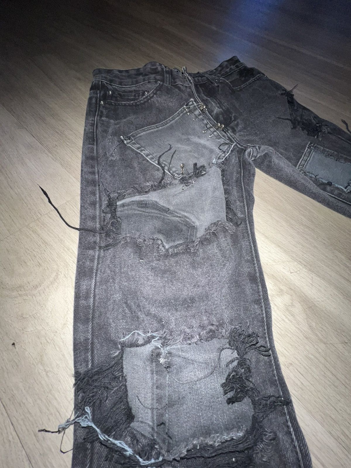 Other Punk/Opium Multi Pocket Thrash Jeans 1 of 1 Size US 29 - 5 Thumbnail