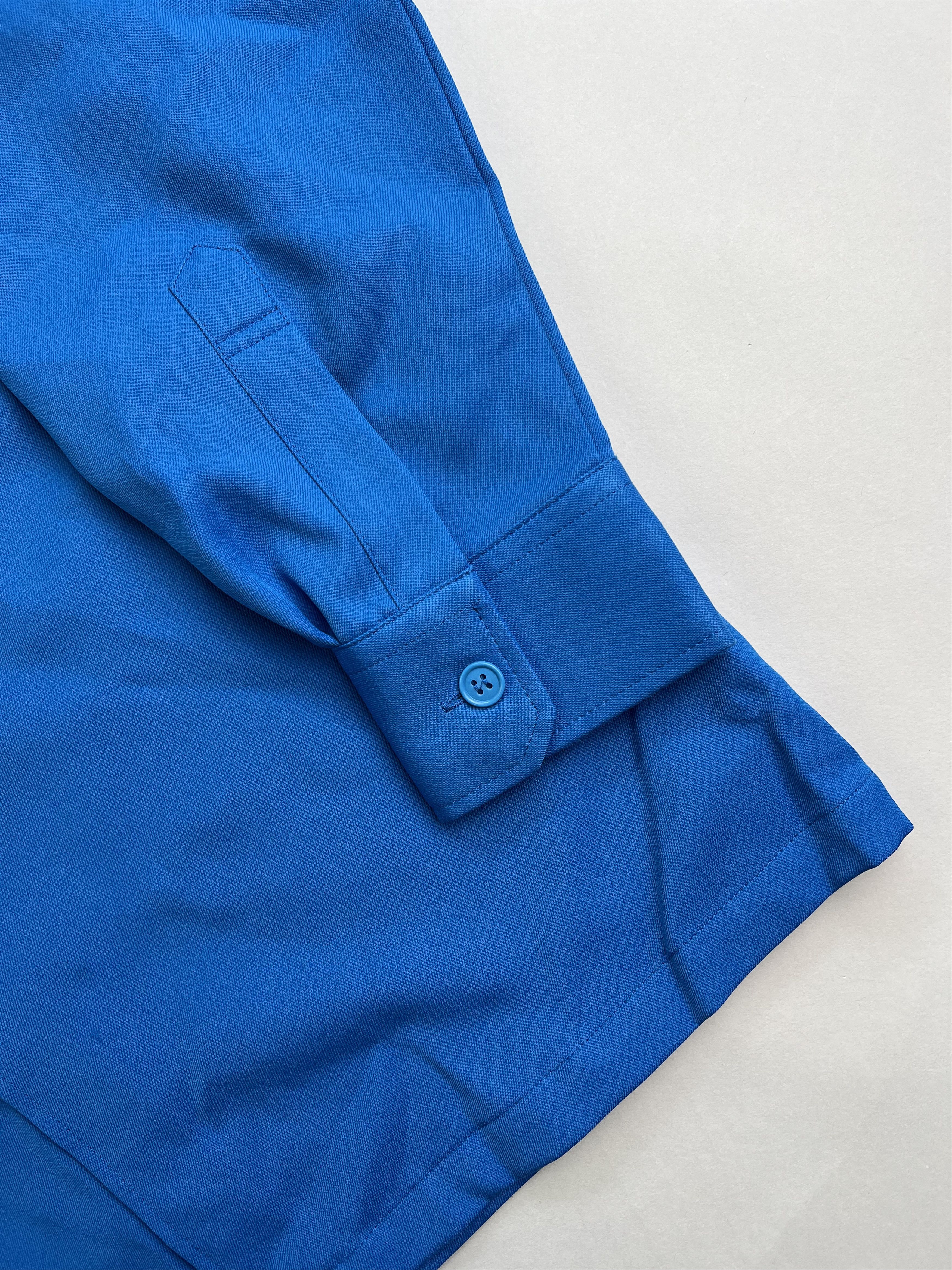 Vintage Vintage Security Work Shirt Blue Medium Size US M / EU 48-50 / 2 - 6 Thumbnail