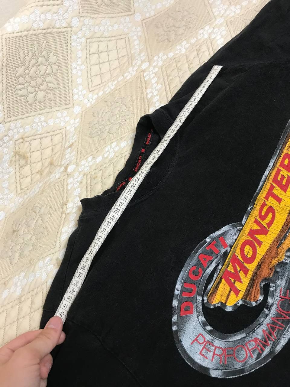 Ducati 🔥 Ducati Asics Vintage 90s Monster T Shirt Moto Racing Size US L / EU 52-54 / 3 - 11 Thumbnail