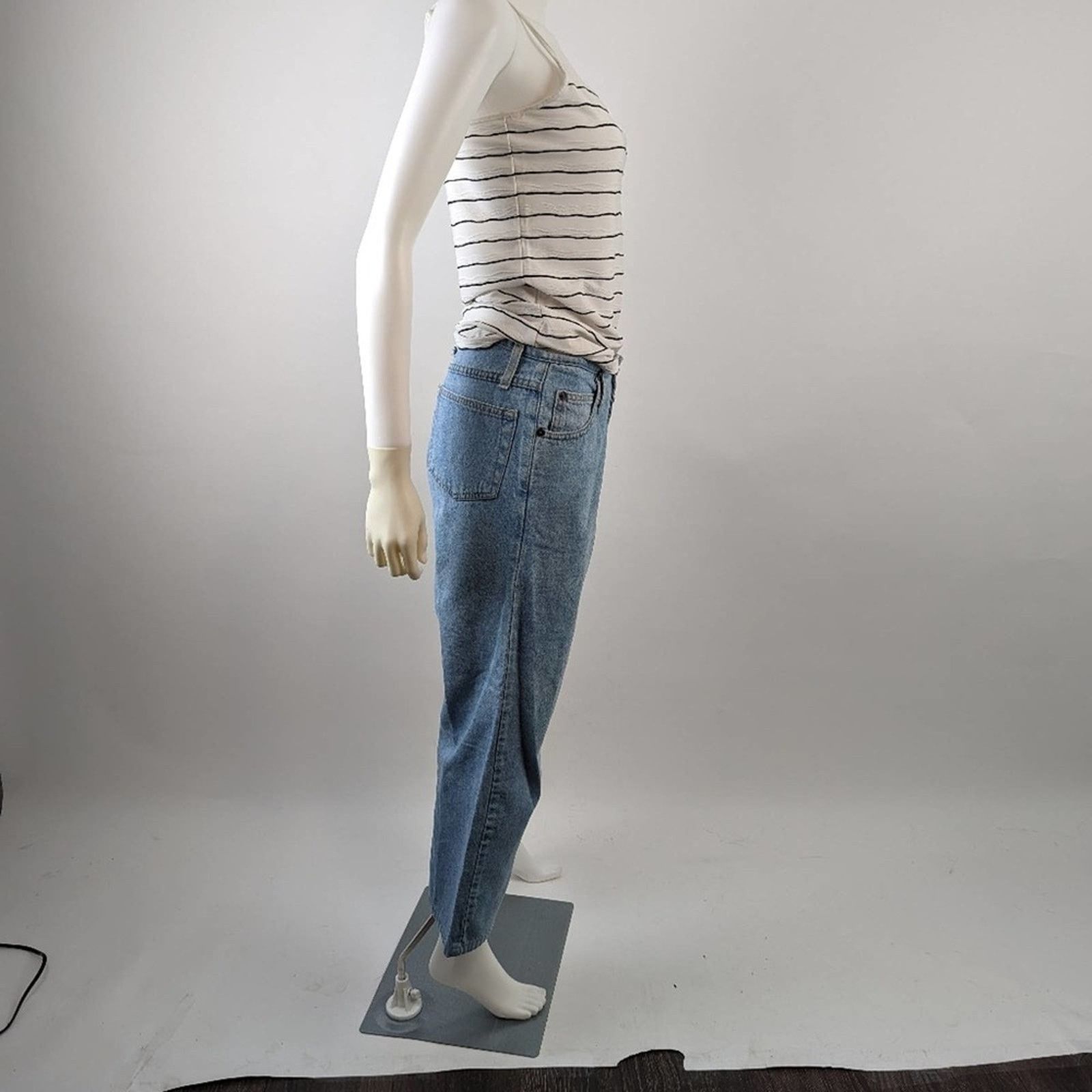 Vintage Vintage County Seat High Rise Button Fly Jean 7/8 Size 28" / US 6 / IT 42 - 5 Thumbnail