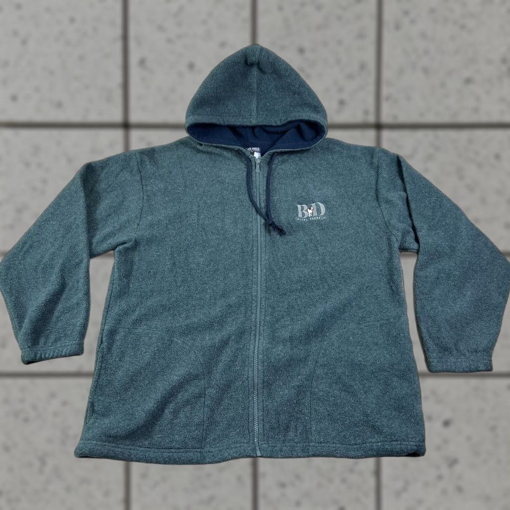 Big Dogs **VINTAGE BIG DOGS POLAR DOGS FULL ZIP HOODIE SIZE M GREEN FLEECE** User: VINTAGE BIG DOGS POLAR DOGS FULL ZIP HOODIE SIZE M GREEN FLEECE Size US M / EU 48-50 / 2 - 1 Thumbnail