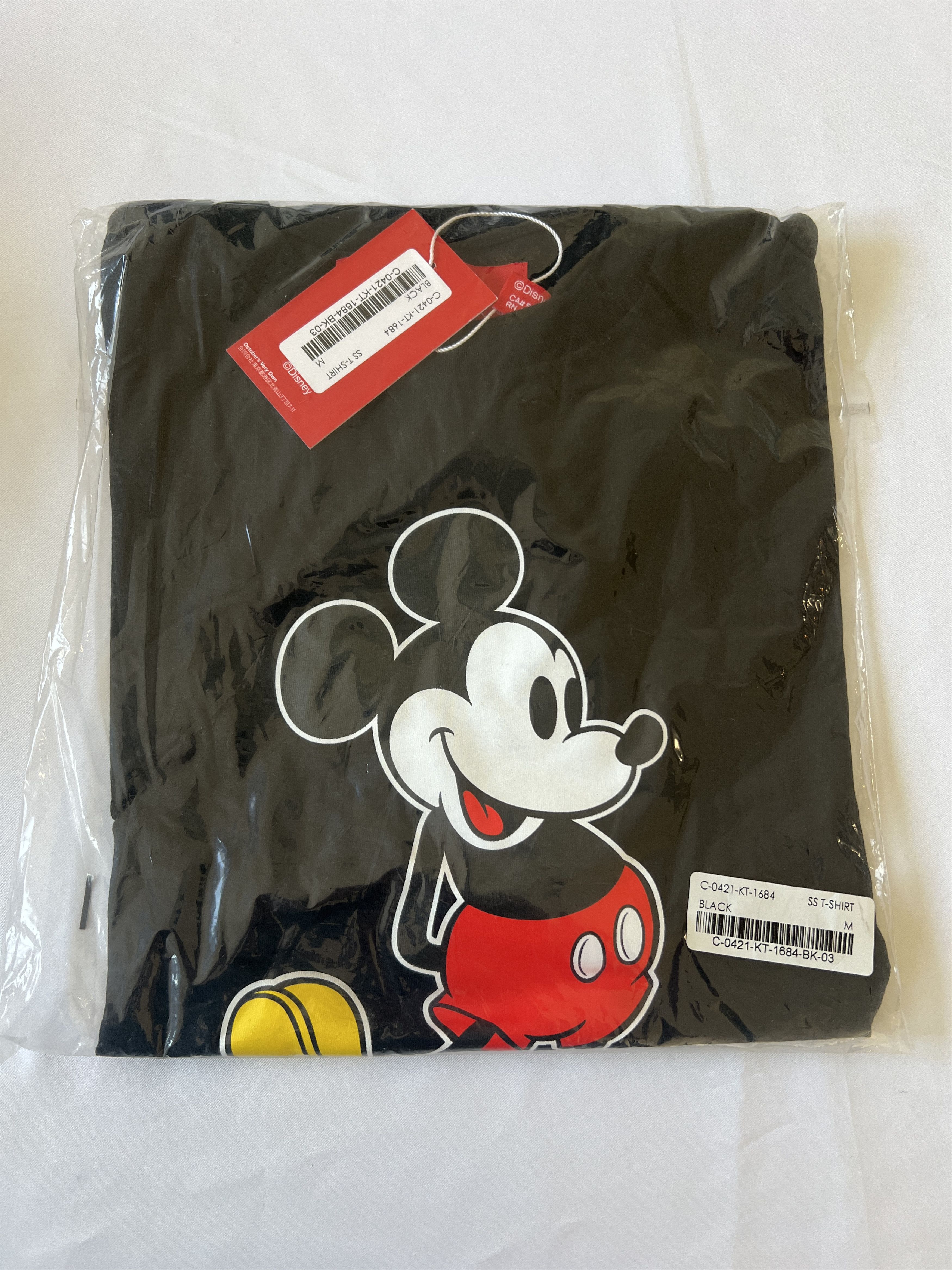 Disney DISNEY X OVO CLASSIC MICKEY T-SHIRT BLACK Size US M / EU 48-50 / 2 - 1 Thumbnail