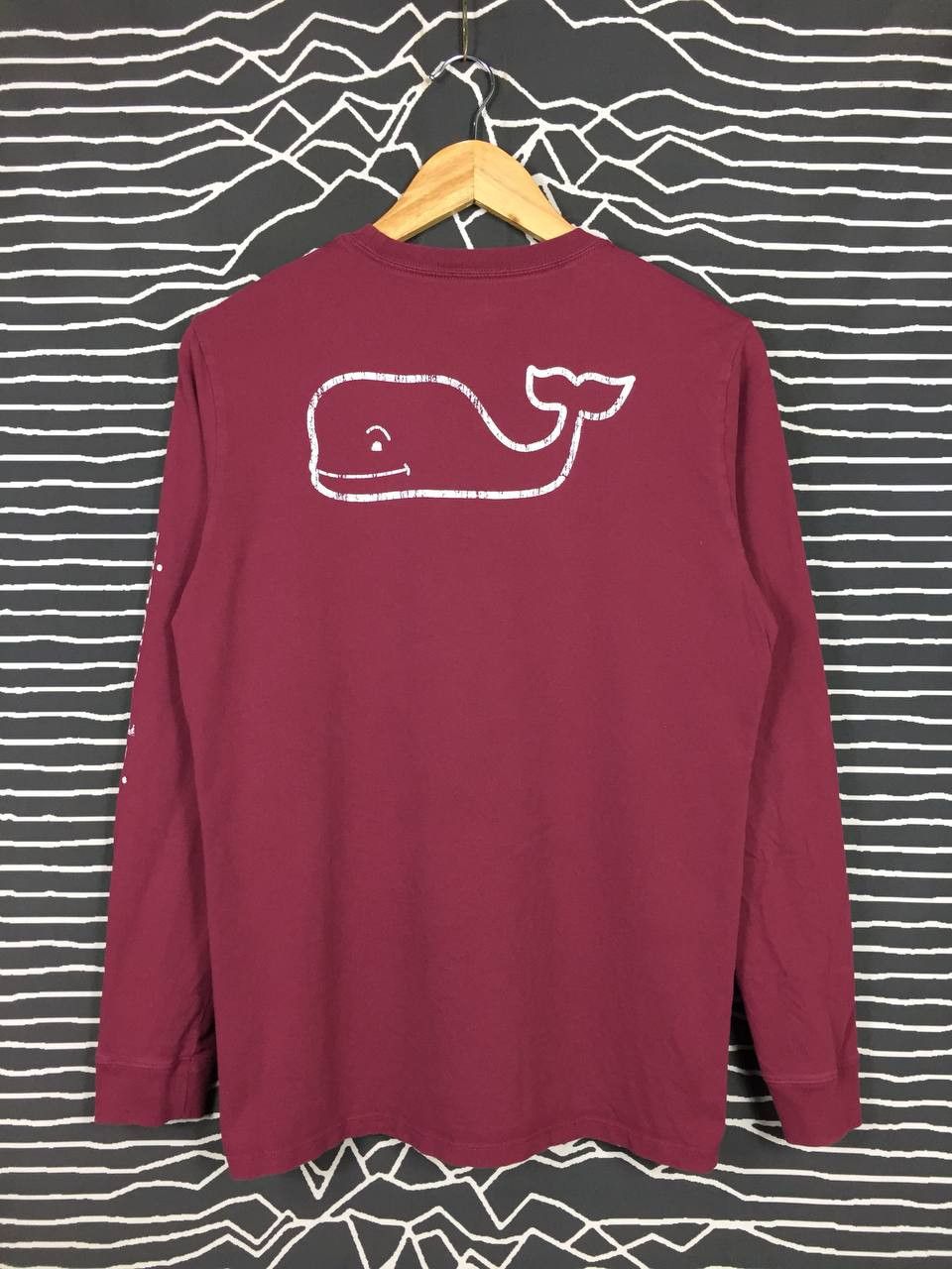 Vineyard Vines Vineyard Vines Burgee Whale Logo Longsleeve Pocket Tee Size US XL / EU 56 / 4 - 1 Thumbnail
