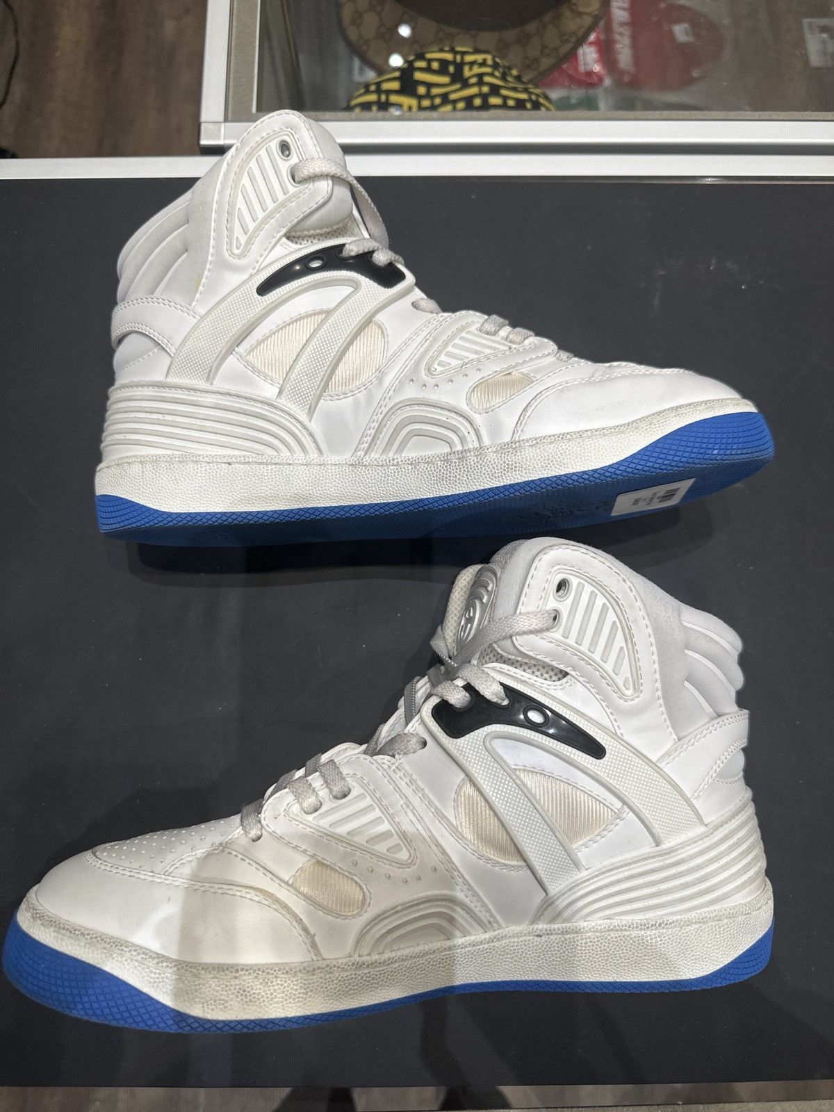 Gucci Gucci Basket High Top Size US 7 / EU 40 - 2 Thumbnail