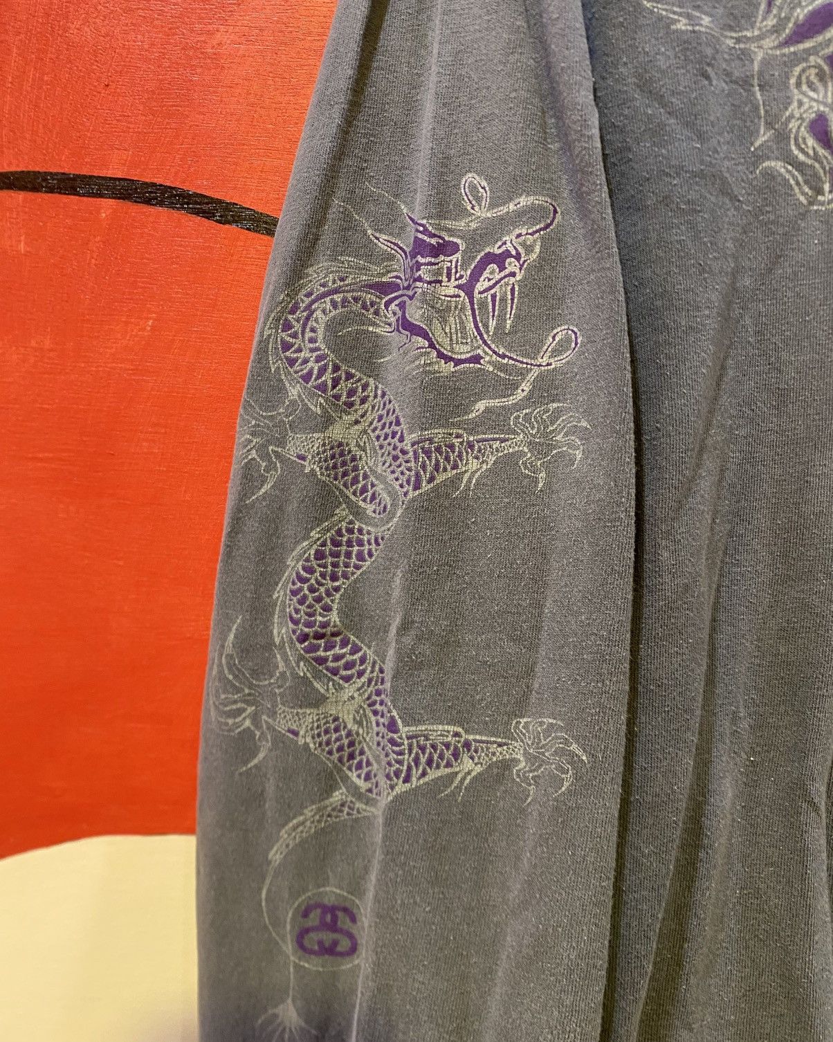 Stussy Rare💥💥 Vintage Stussy Dragon Longsleeve Tshirt Size US XL / EU 56 / 4 - 2 Thumbnail