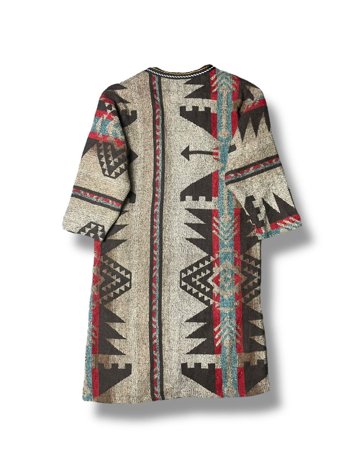 Japanese Brand × Vintage Navajo Ethnic Full-print Outerwear (56) Size US S / EU 44-46 / 1 - 7 Thumbnail