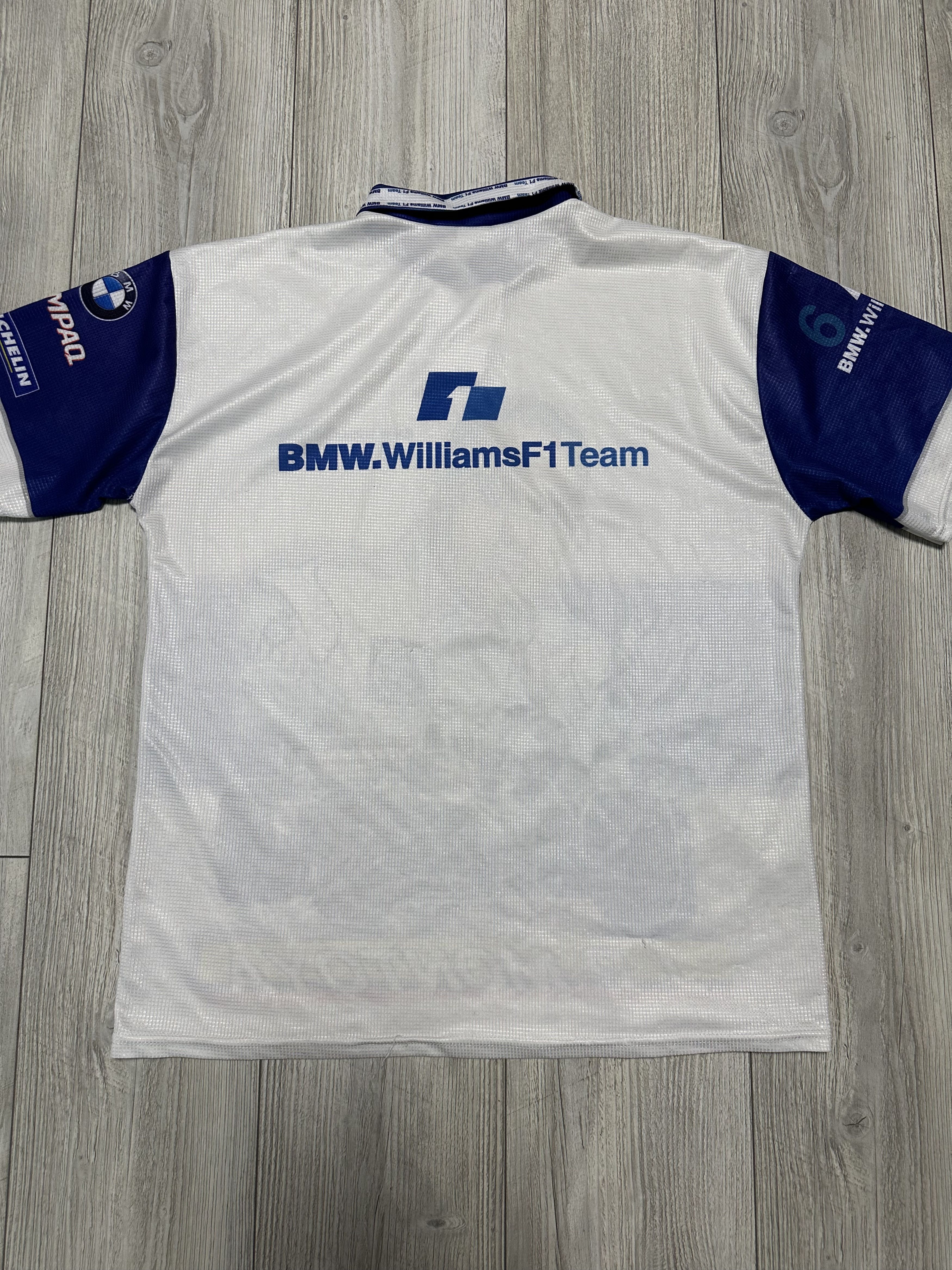 Formula 1 Vintage BMW Williams F1 Team Montoya Formula 1 Jersey Size US XL / EU 56 / 4 - 7 Thumbnail