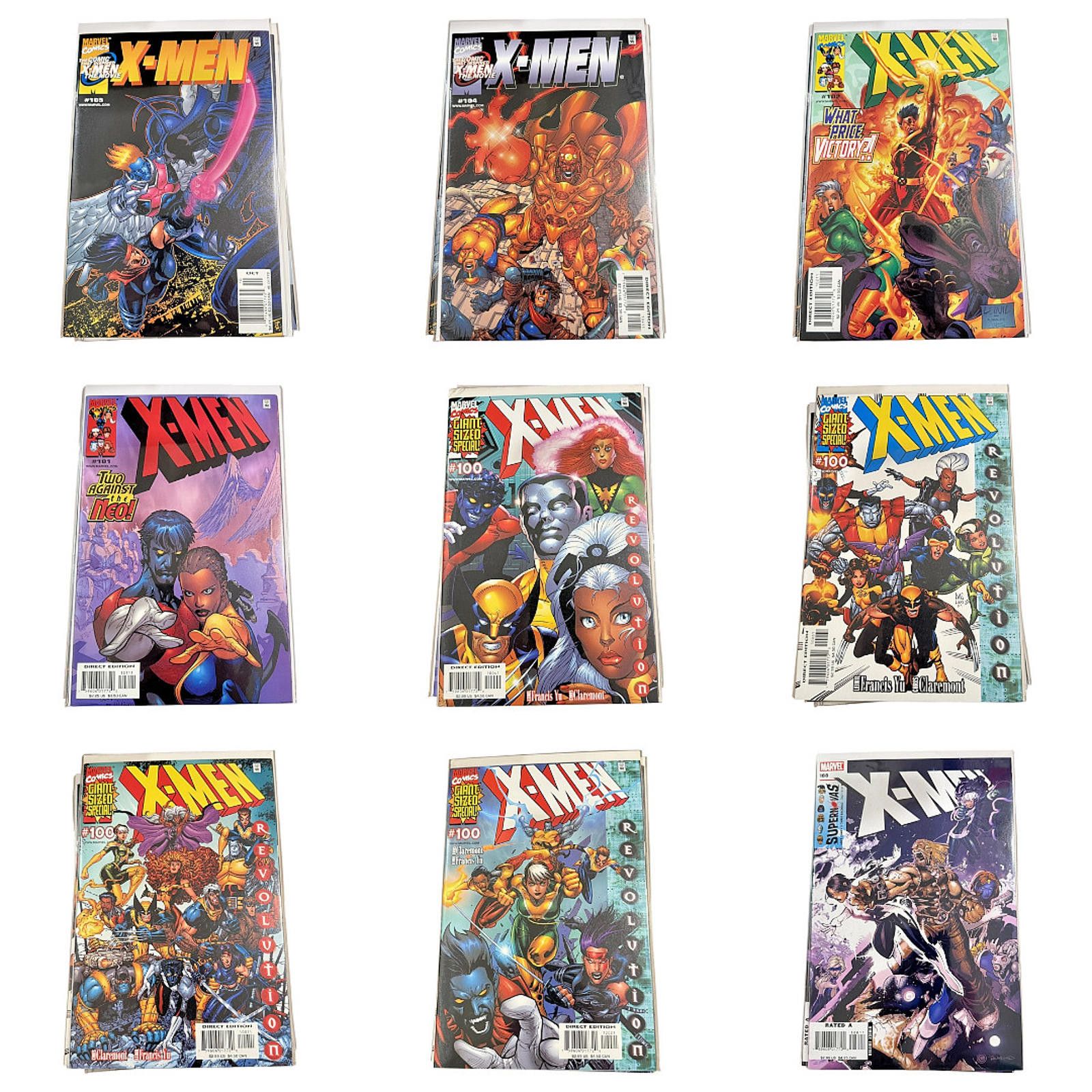 Other Marvel X-MEN MEGALOT 141 COMICS - Variants Events Signed VF+ Size ONE SIZE - 11 Thumbnail