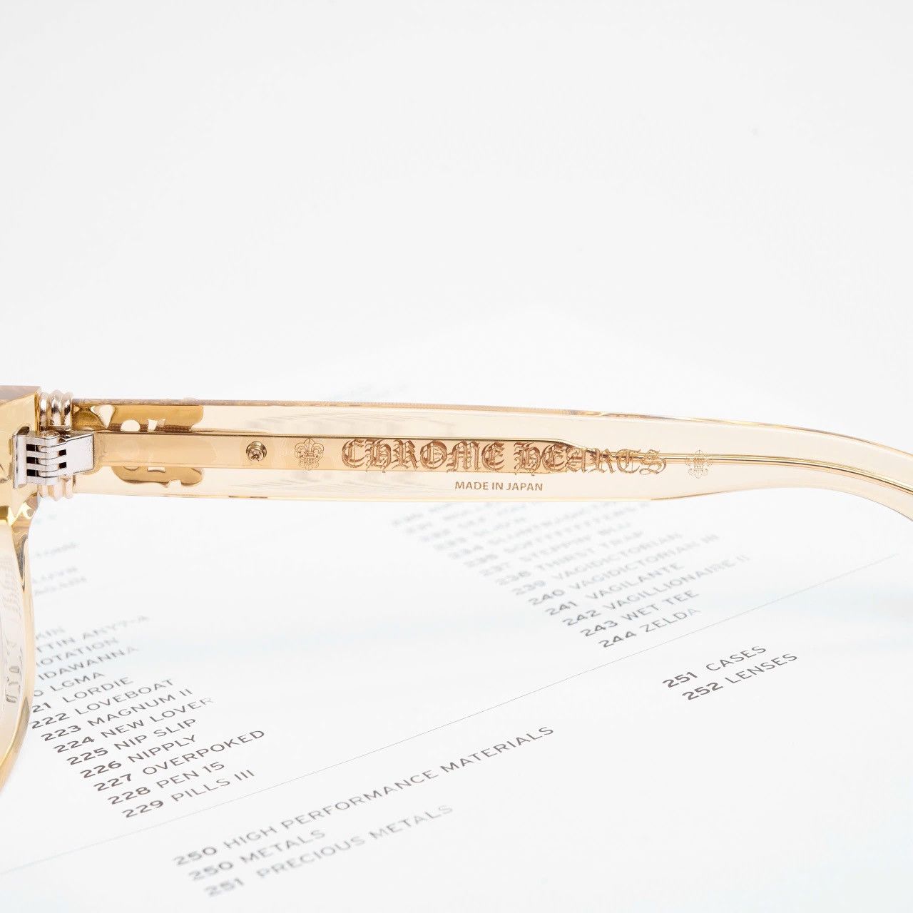 Chrome Hearts CHROME HEARTS CUNTVOLUTED MELLOW GLASSES Size ONE SIZE - 4 Thumbnail