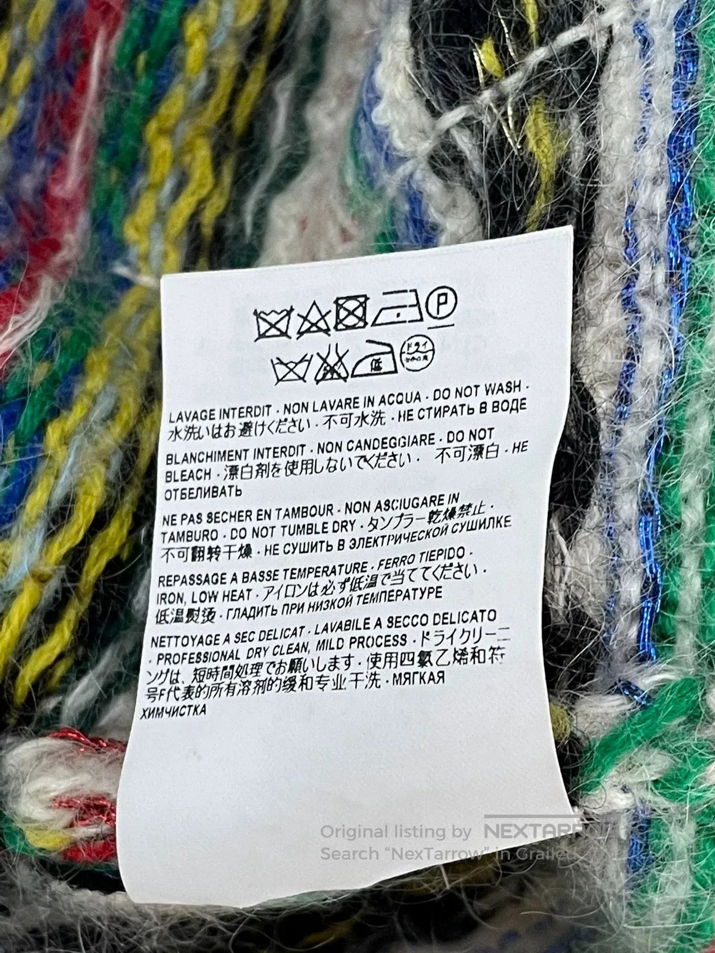Saint Laurent Paris Saint Laurent Colorful Striped Cardigan. Size XS / US 0-2 / IT 36-38 - 7 Thumbnail