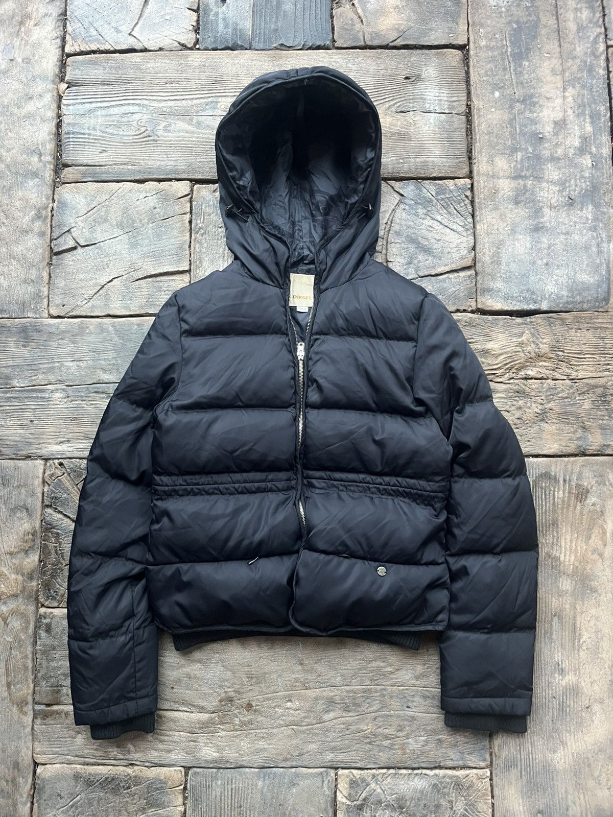 Diesel Cropped Diesel Puffer Jacket Archive Size S / US 4 / IT 40 - 1 Thumbnail