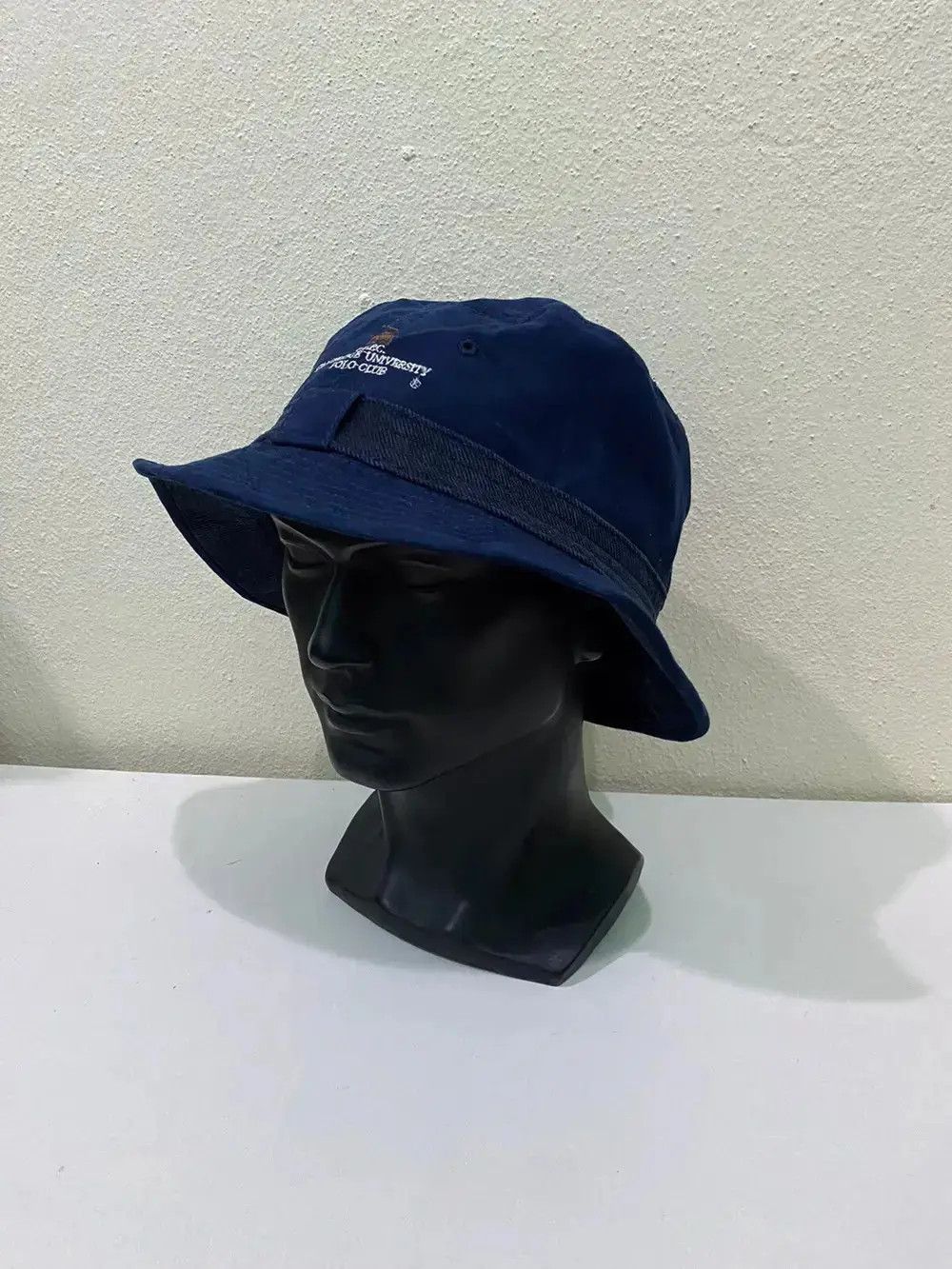 Beverly Hills Polo Club × Vintage Polo Club Cambridge University Bucket Hat Size ONE SIZE - 2 Thumbnail