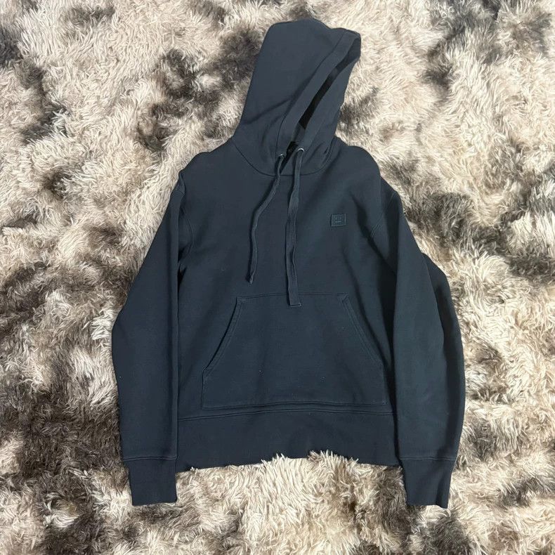 Acne Studios Black Embroidered Hoodie - dmc