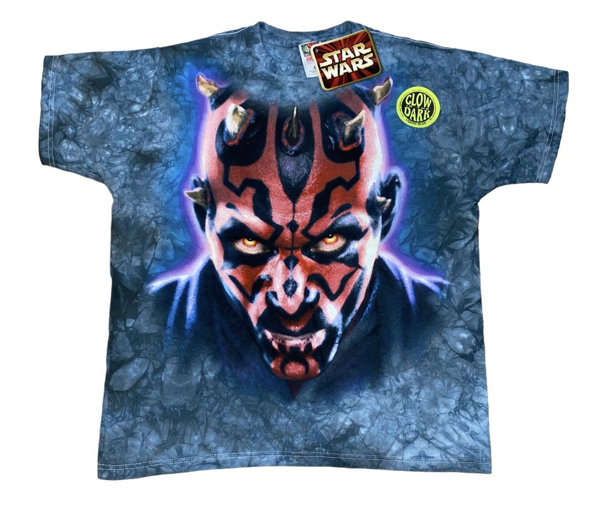Star Wars Vintage DSWT Star Wars Darth Maul Glow In The Dark AOP Size US M / EU 48-50 / 2 - 1 Thumbnail